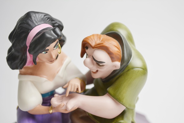 Walt Disney Esmeralda and Quasimodo "Not A Single Monster Line" Figurine