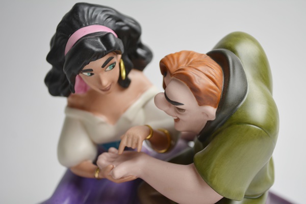 Walt Disney Esmeralda and Quasimodo "Not A Single Monster Line" Figurine
