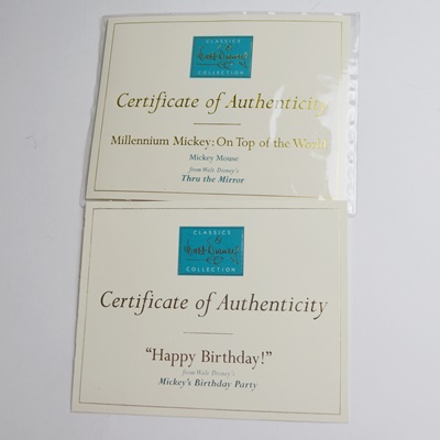 Walt Disney Classic Collection Mickey Mouse Figurines
