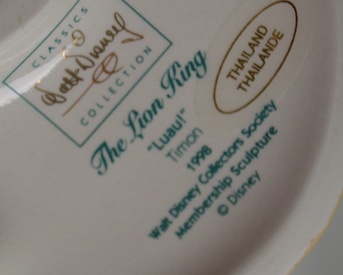 Walt Disney Classic Collection "The Lion King" Figurines