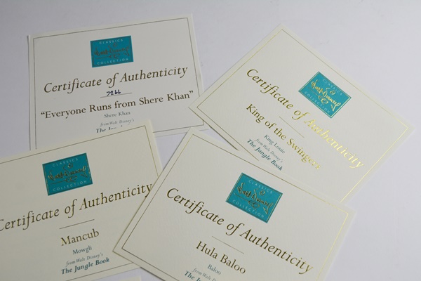 Walt Disney Classics Collection "The Jungle Book" Figurines