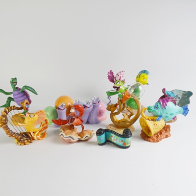 Walt Disney Classics Collection "The Little Mermaid" Figurines