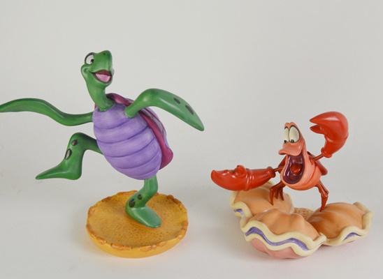 Walt Disney Classics Collection "The Little Mermaid" Figurines