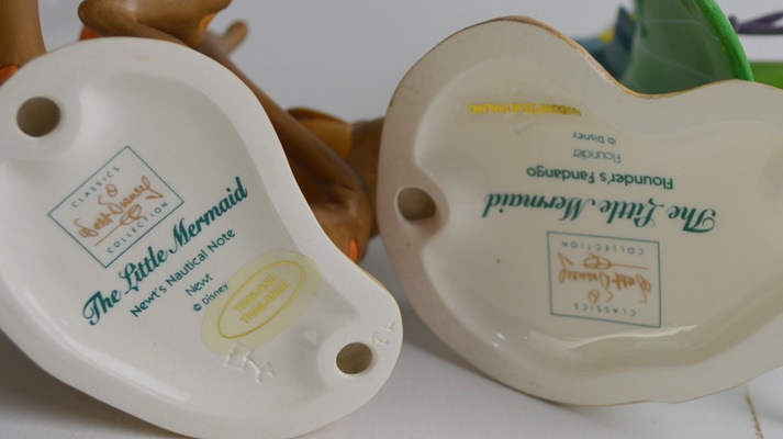 Walt Disney Classics Collection "The Little Mermaid" Figurines