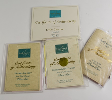 Walt Disney Classics Collection Peter Pan Figurines