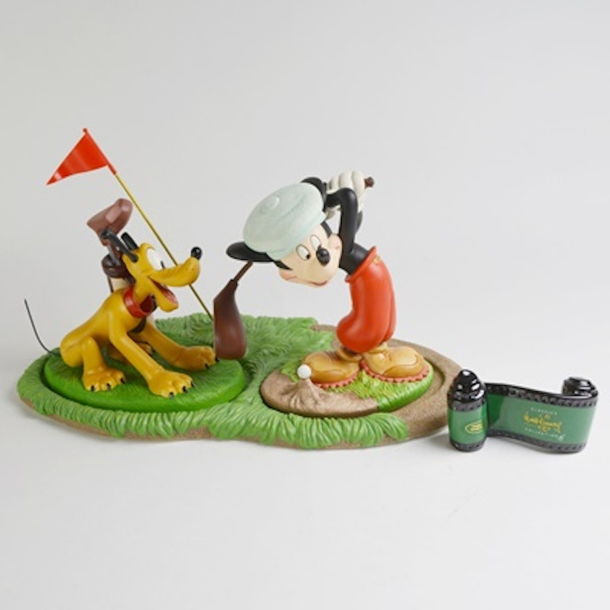 Walt Disney Classic Collection "Canine Caddy" Figurines
