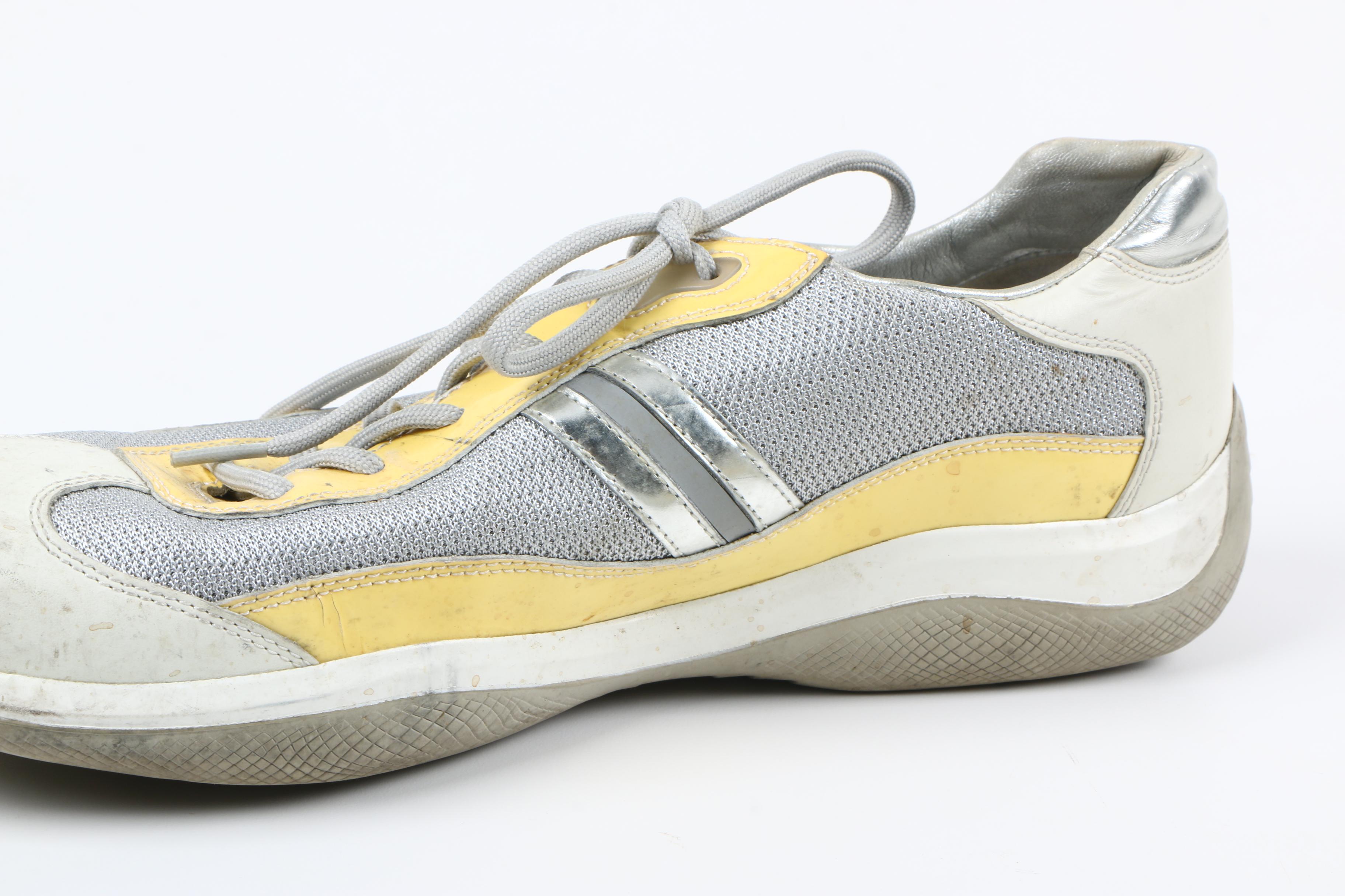 Men's Prada Leather Sneakers