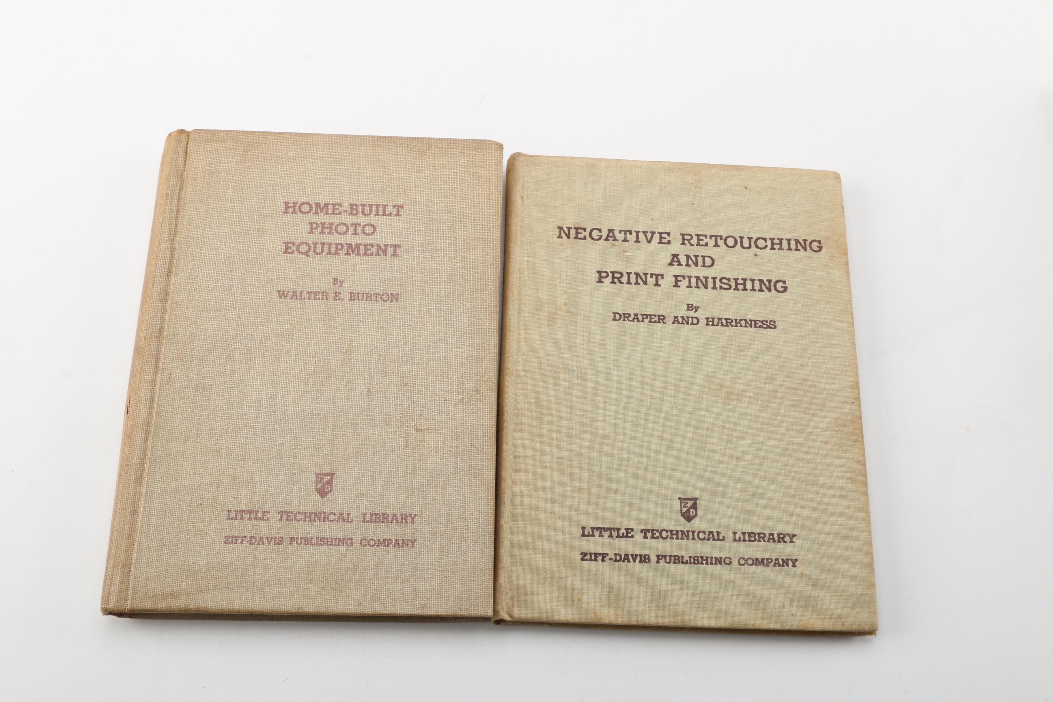 Vintage Nine-Volume "Little Technical Library" Photography Instructional Books