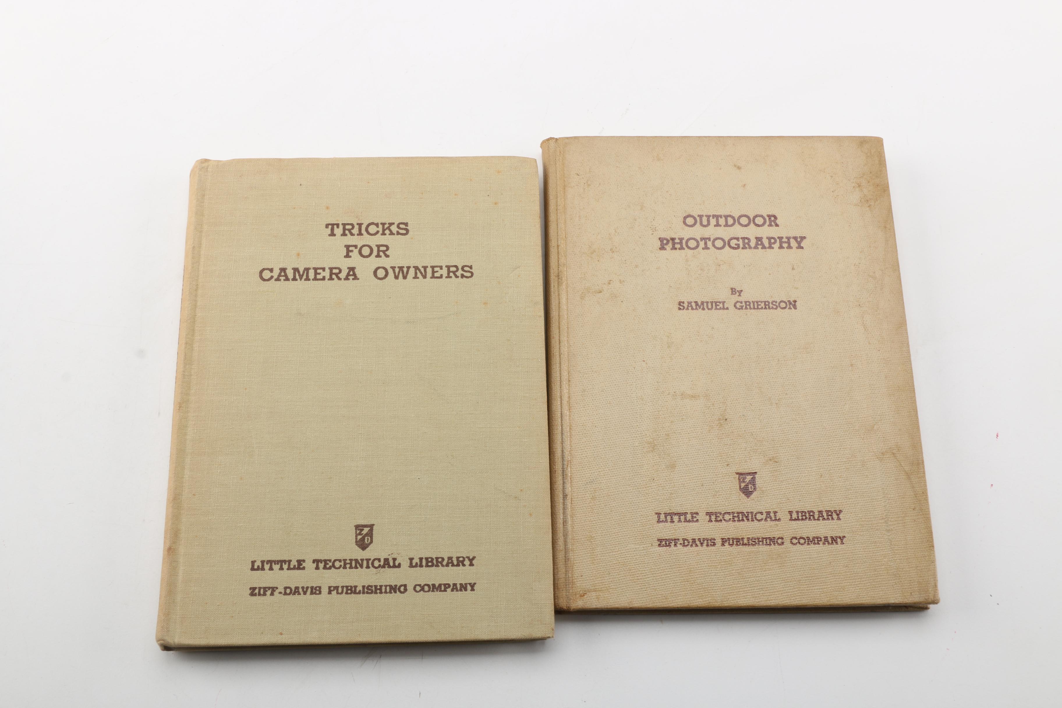 Vintage Nine-Volume "Little Technical Library" Photography Instructional Books