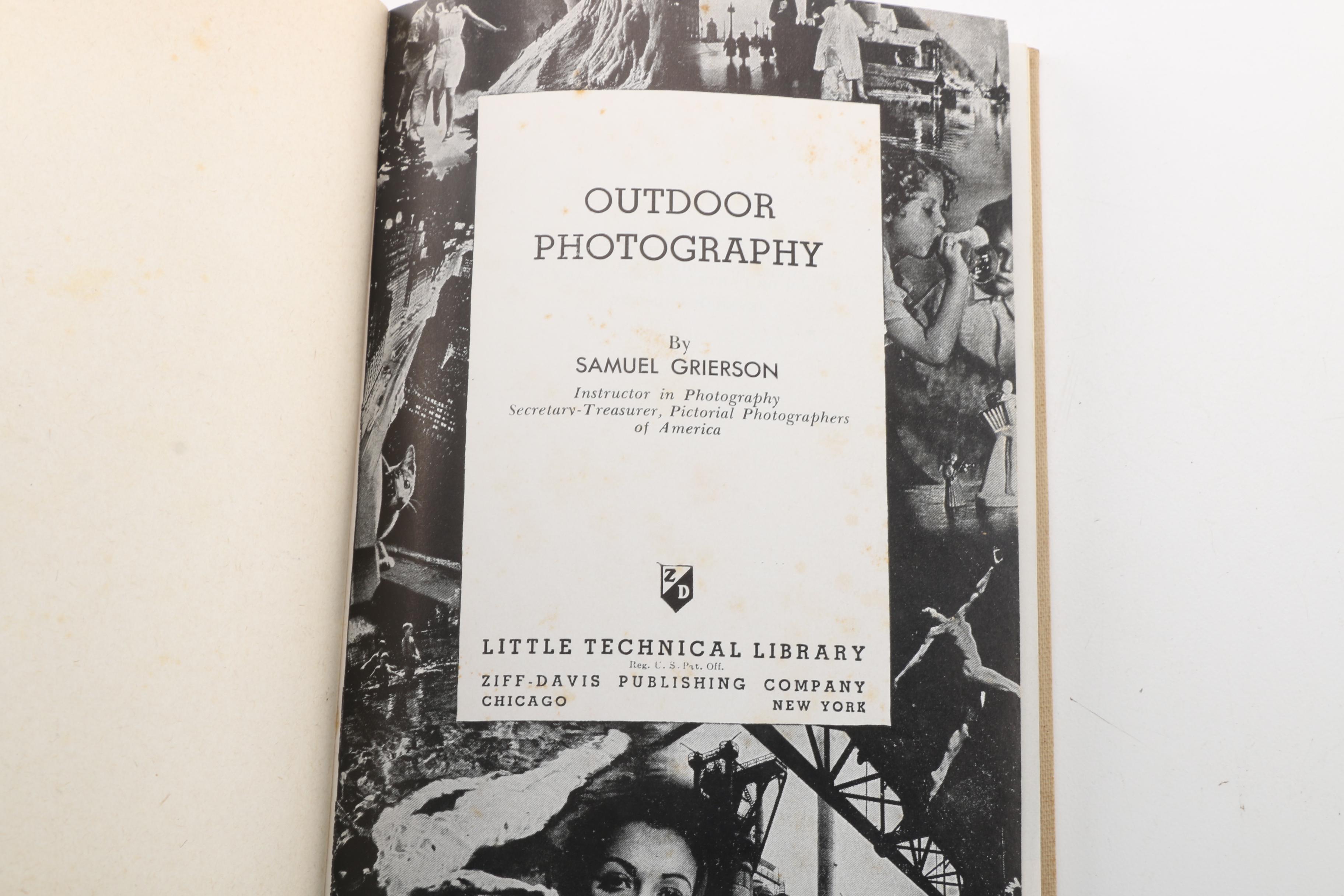 Vintage Nine-Volume "Little Technical Library" Photography Instructional Books