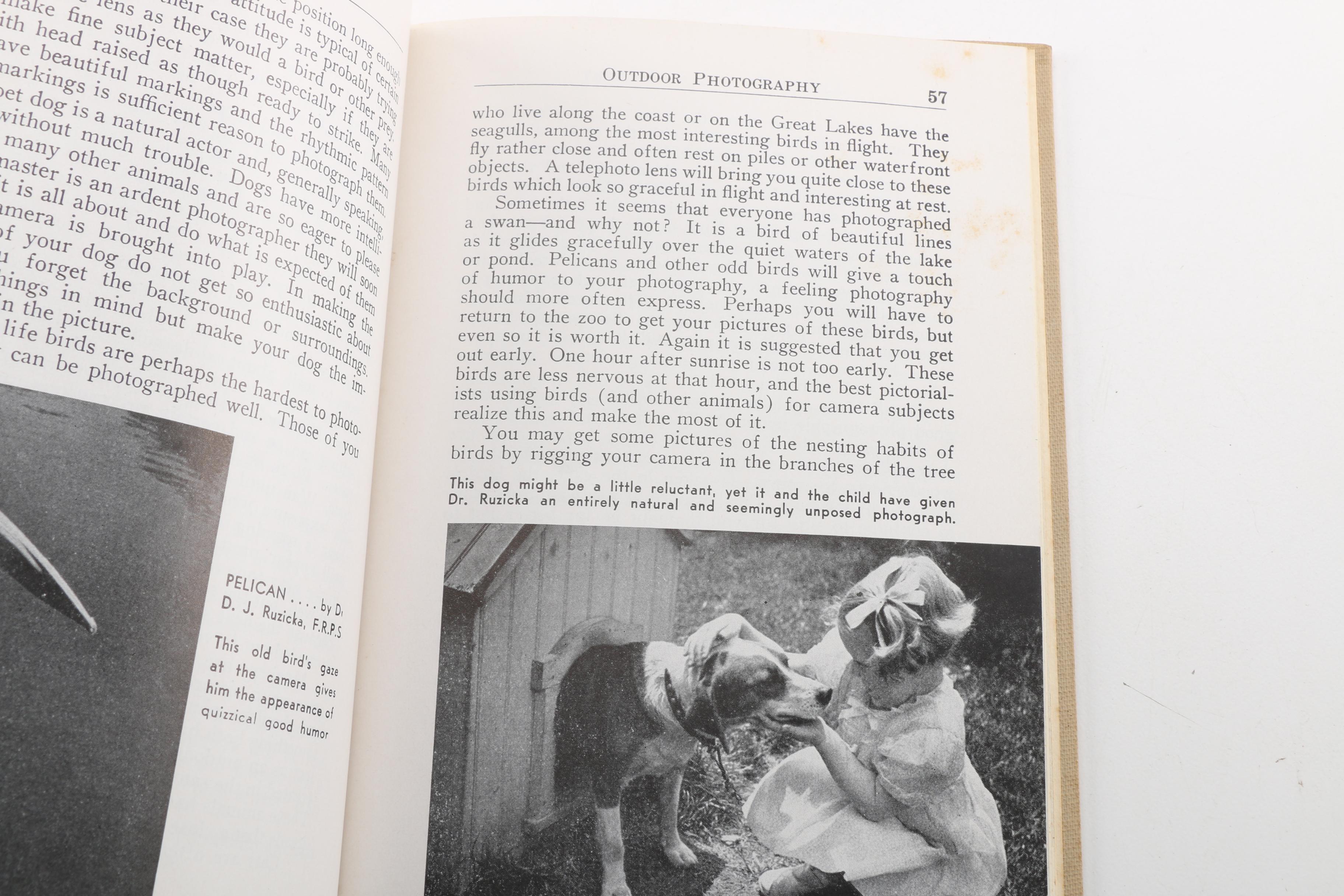 Vintage Nine-Volume "Little Technical Library" Photography Instructional Books