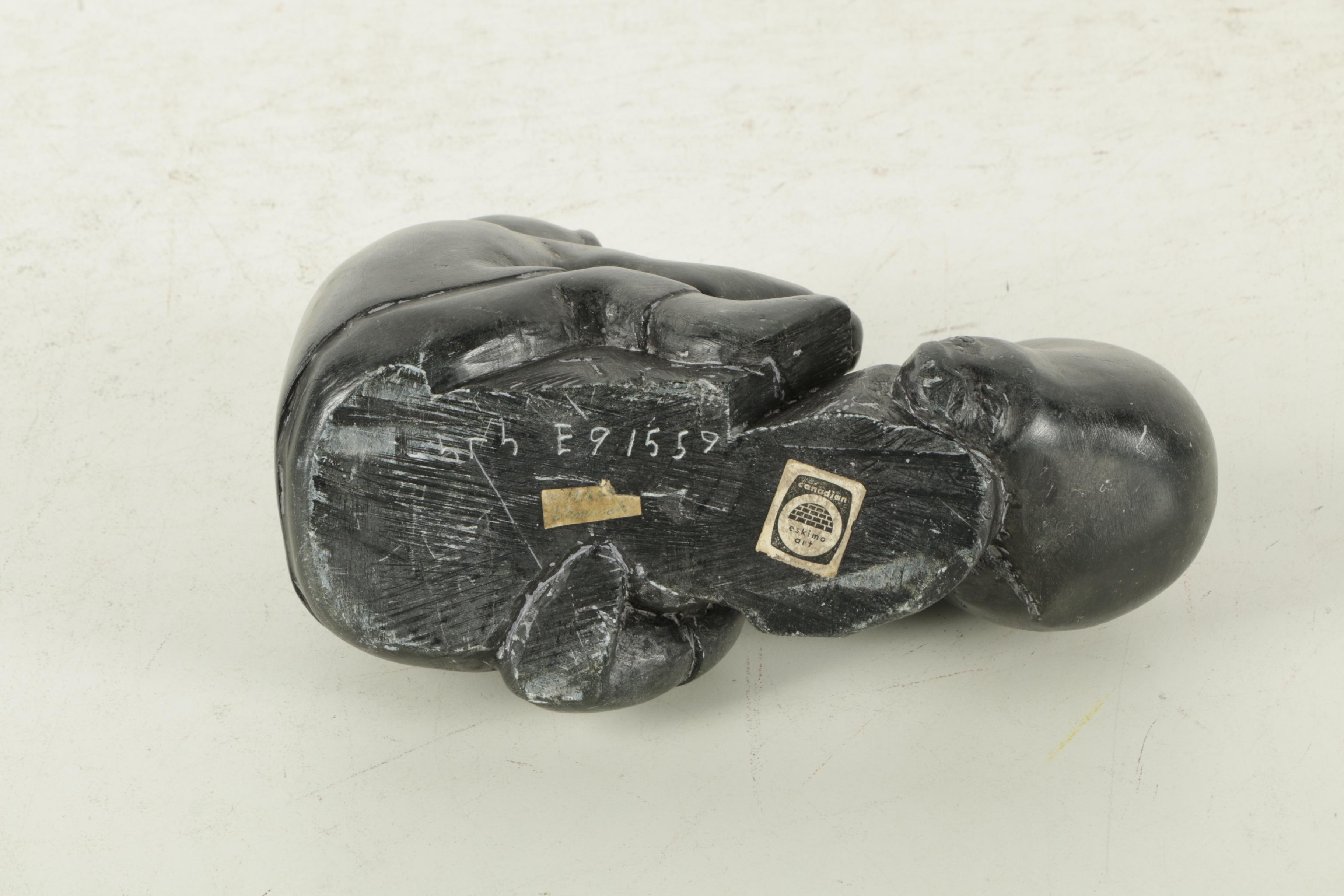 Hand-Carved Stone Animals and Figure