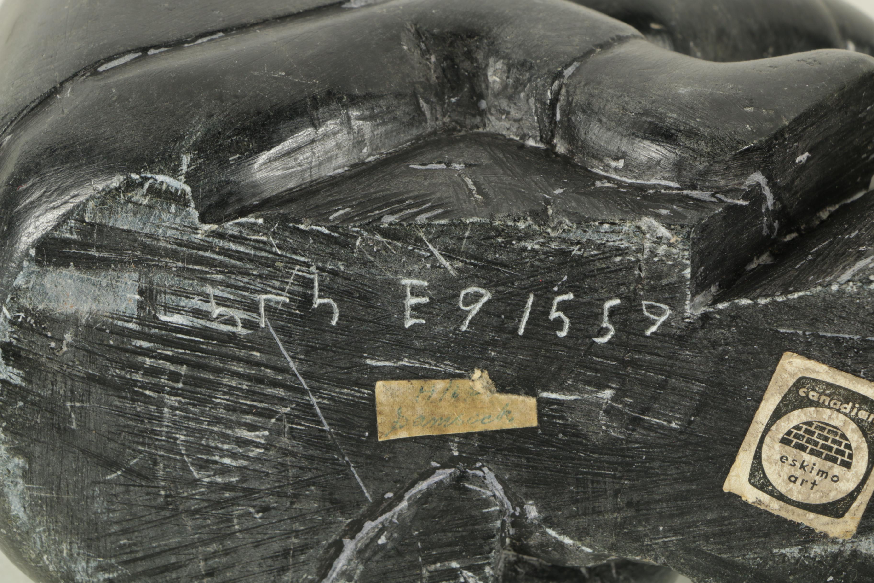 Hand-Carved Stone Animals and Figure