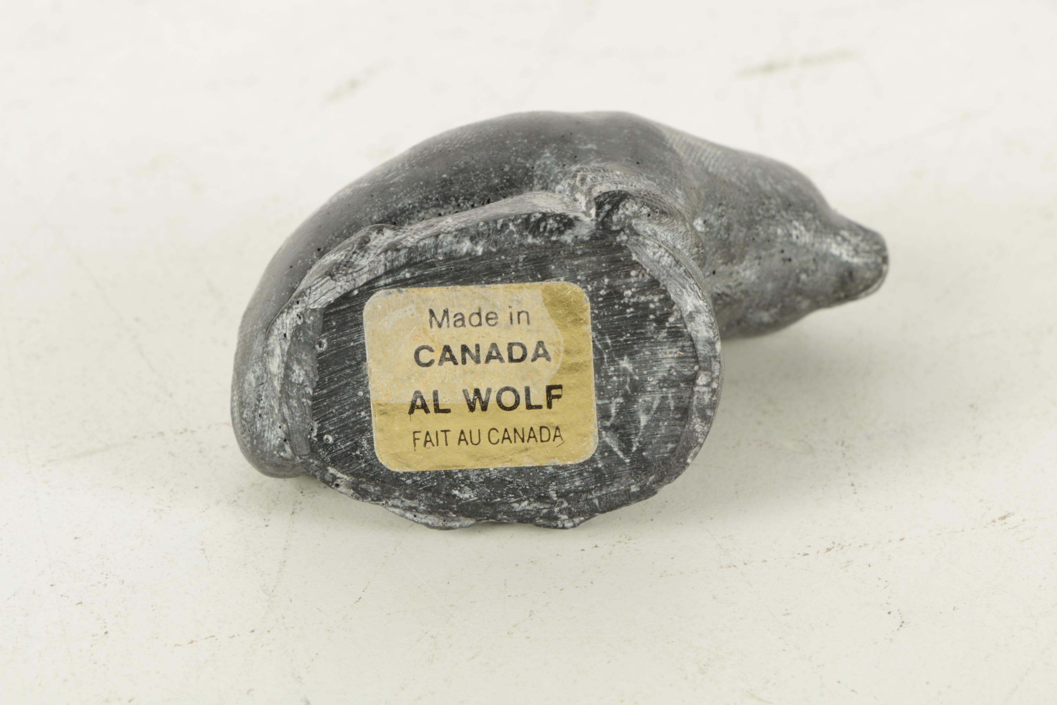 Hand-Carved Stone Animals and Figure