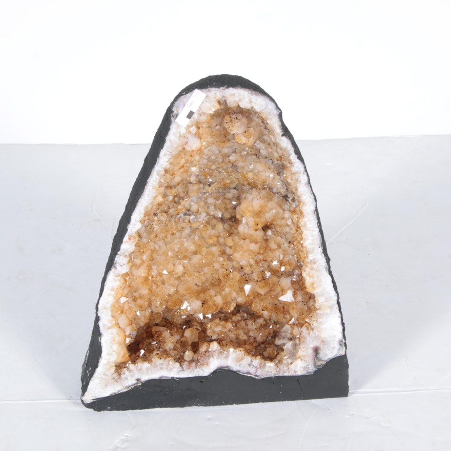 Citrine Cathedral Geode