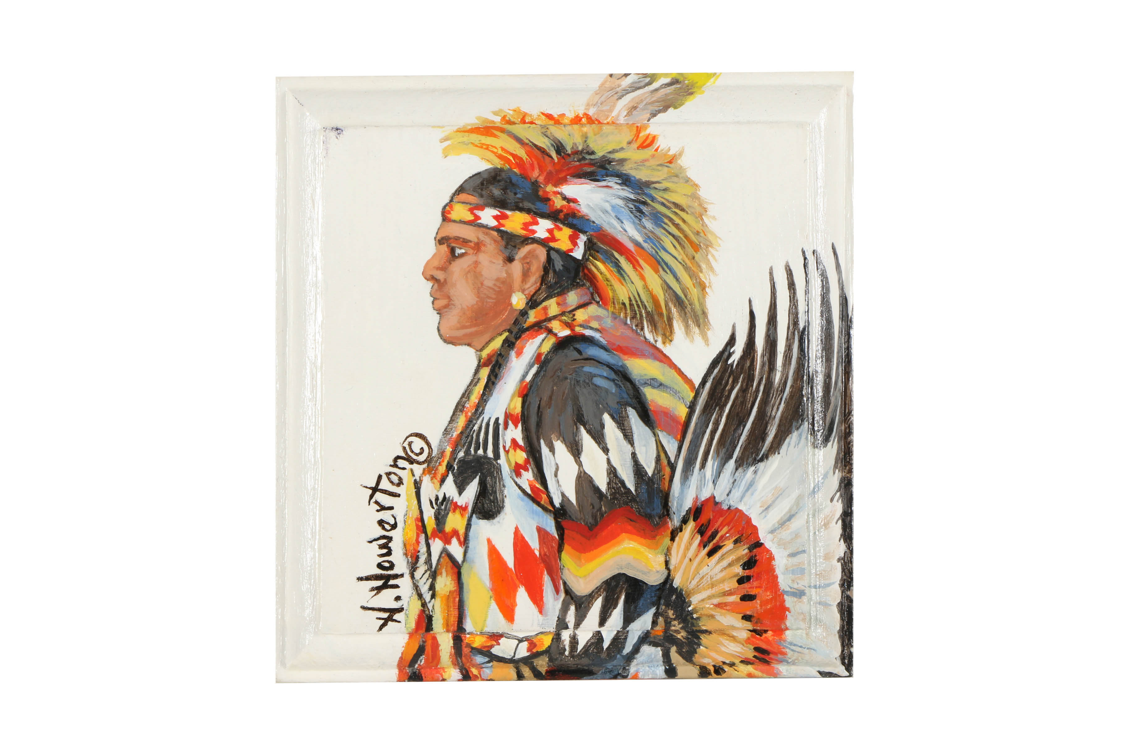 Assortment of Miniature Compositions of Native American Scenes