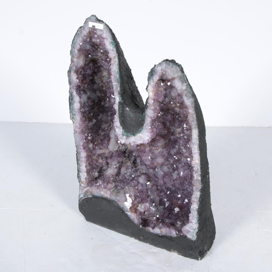 Amethyst Double Cathedral Geode