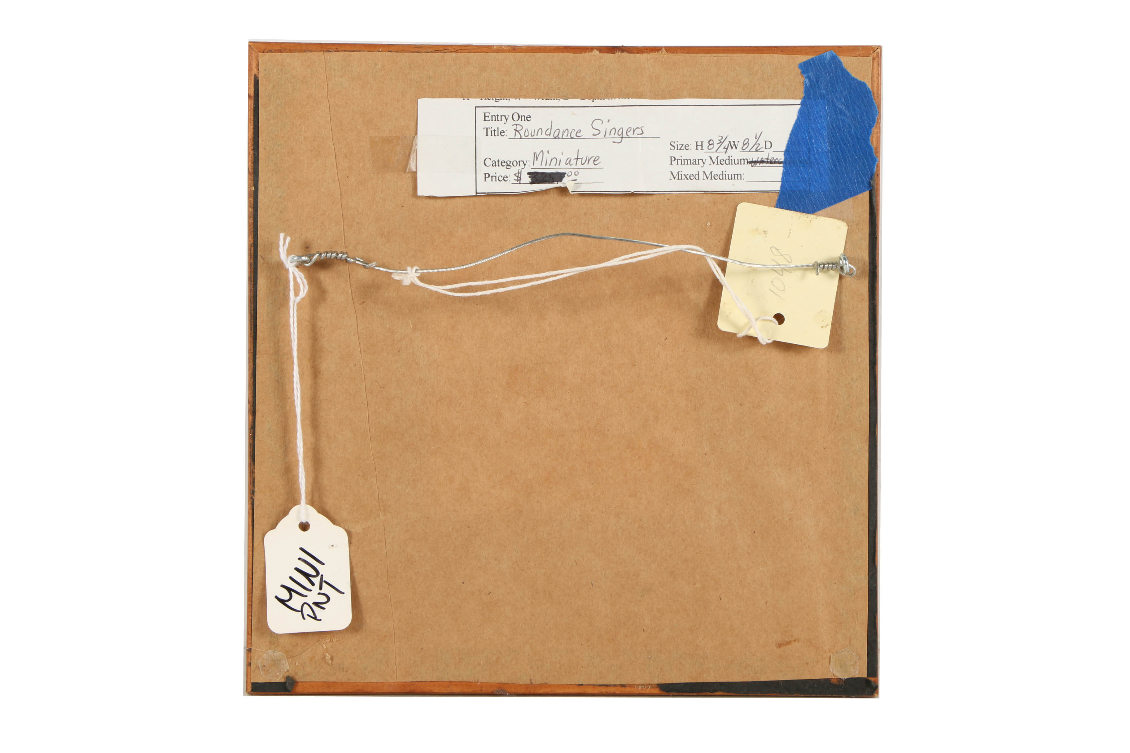 Collection of Jon Mark Tiger Paintings of Native American Figurative Scenes