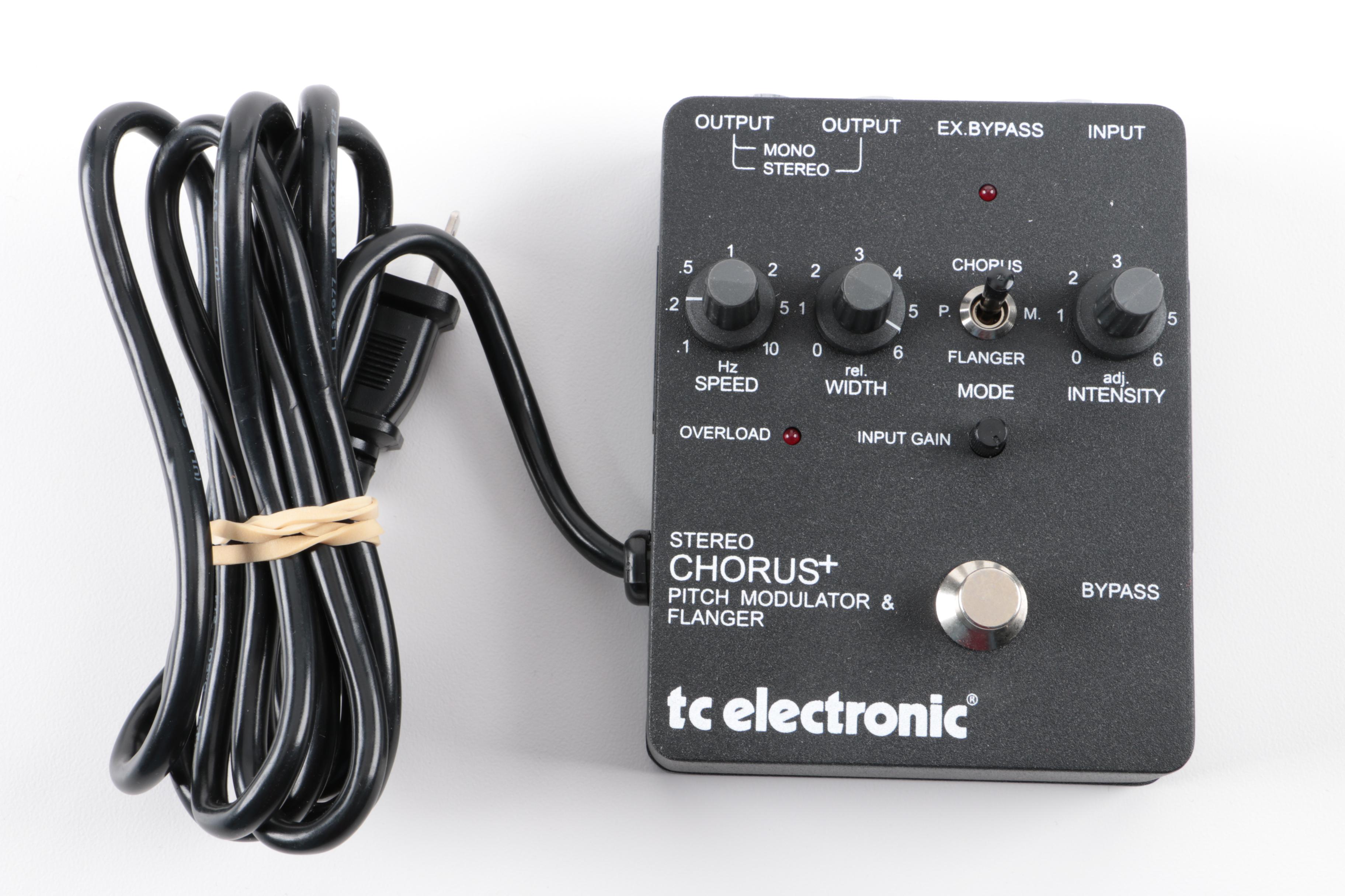 TC Electronic Stereo Chorus, Pitch Modulator, and Flanger
