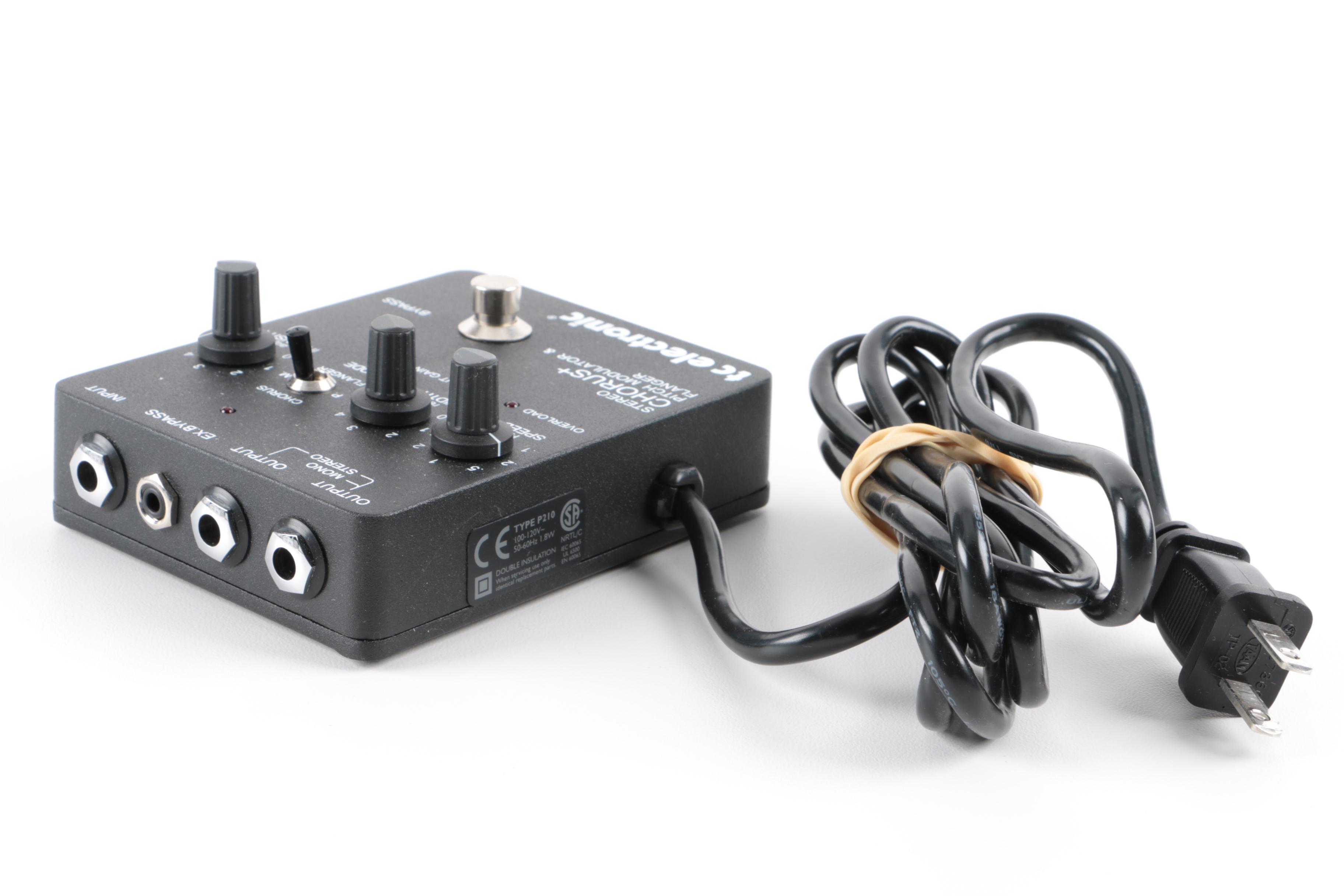 TC Electronic Stereo Chorus, Pitch Modulator, and Flanger