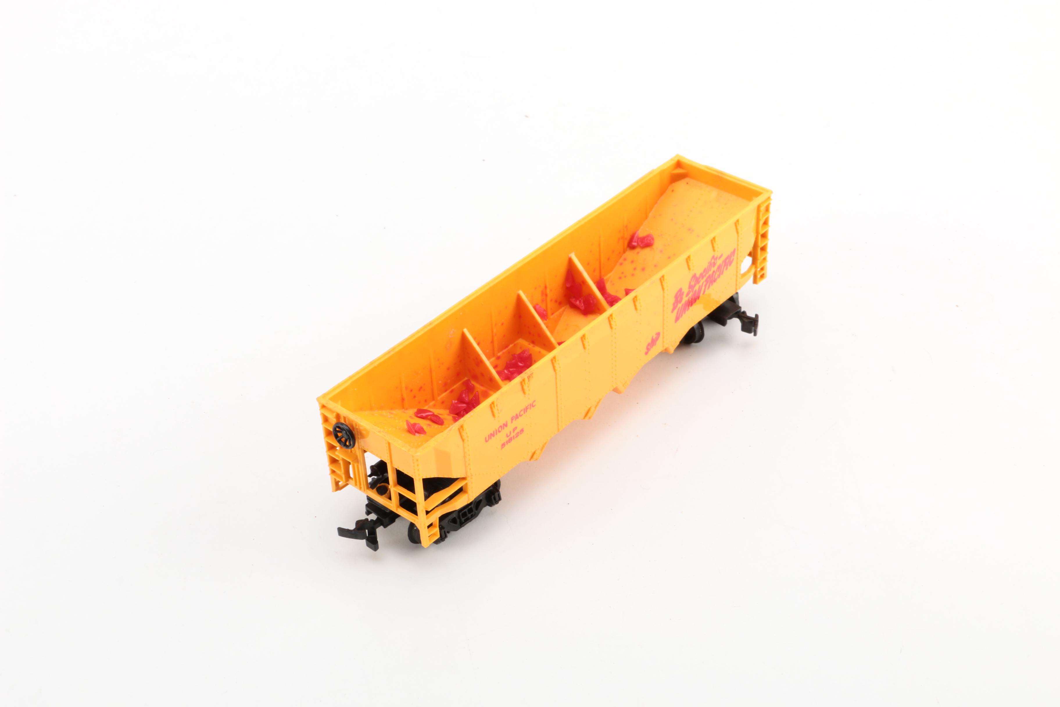 Assorted HO Scale Train Cars Including Tyco