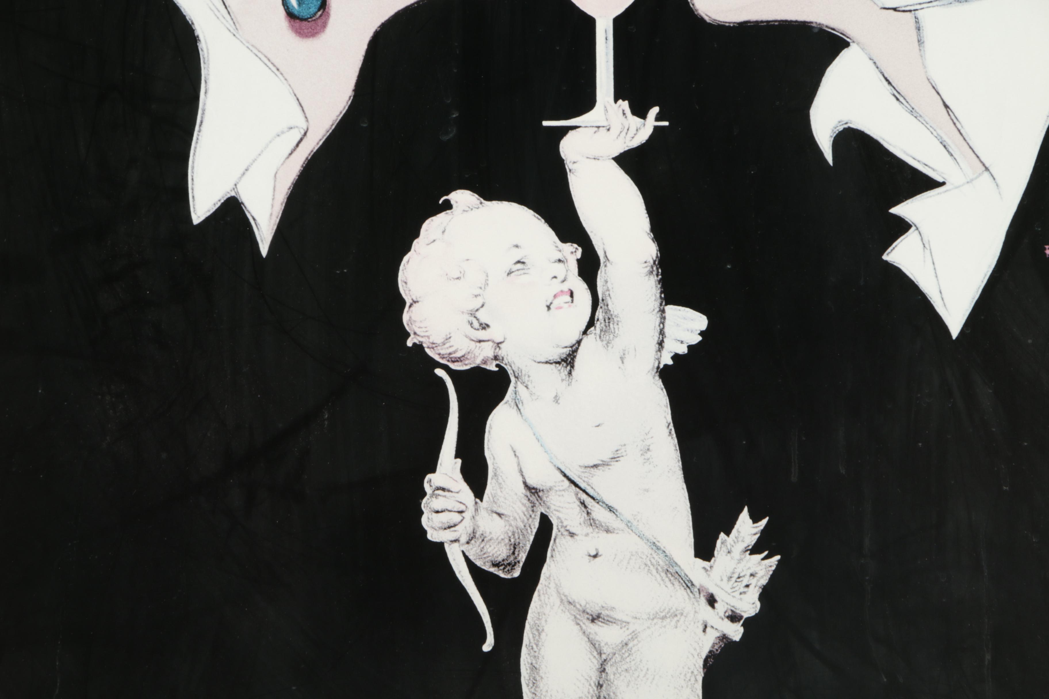 Offset Lithograph After René Vincent "Porto Ramos Pinto" Advertising Poster