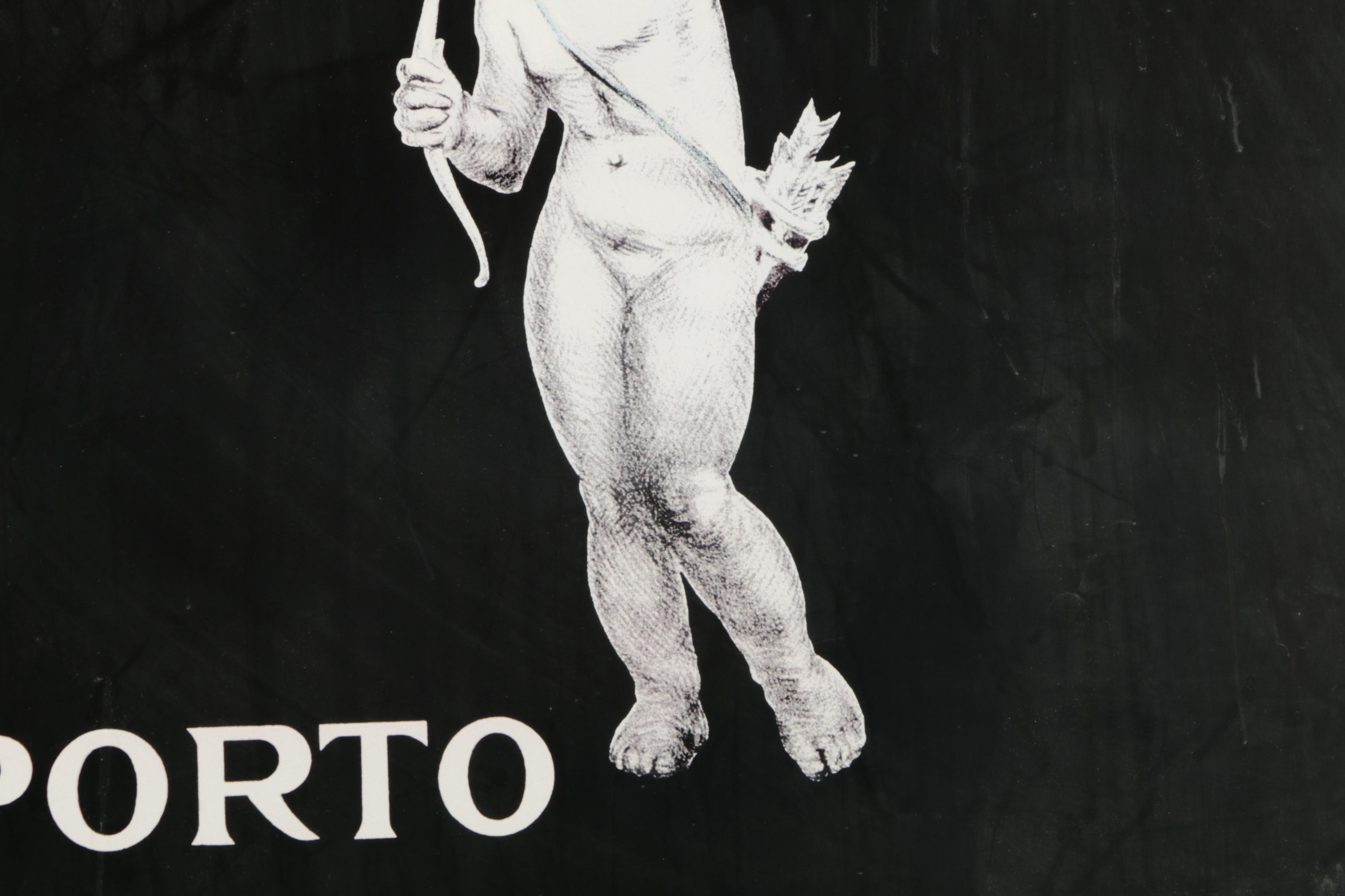 Offset Lithograph After René Vincent "Porto Ramos Pinto" Advertising Poster