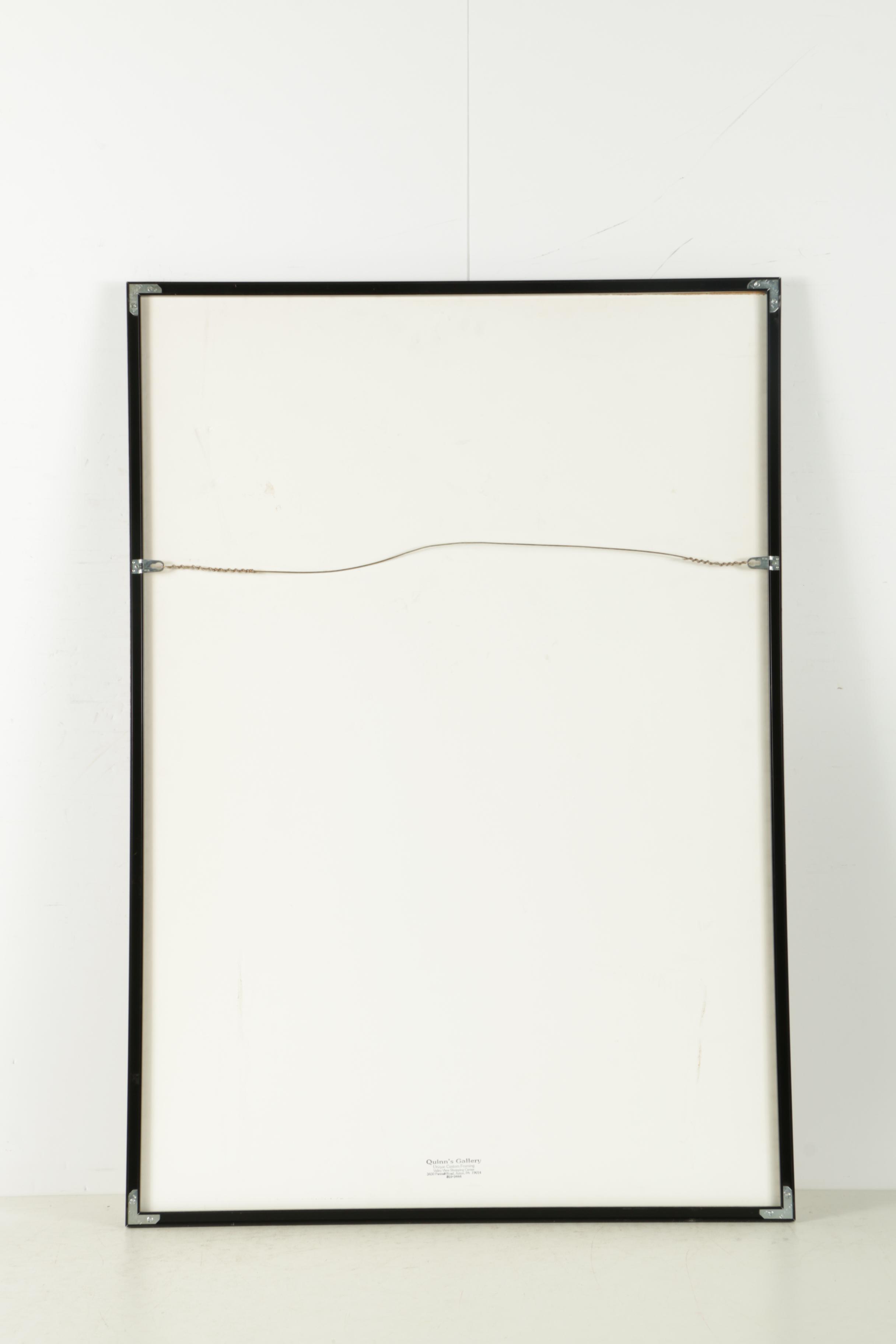 Offset Lithograph After René Vincent "Porto Ramos Pinto" Advertising Poster