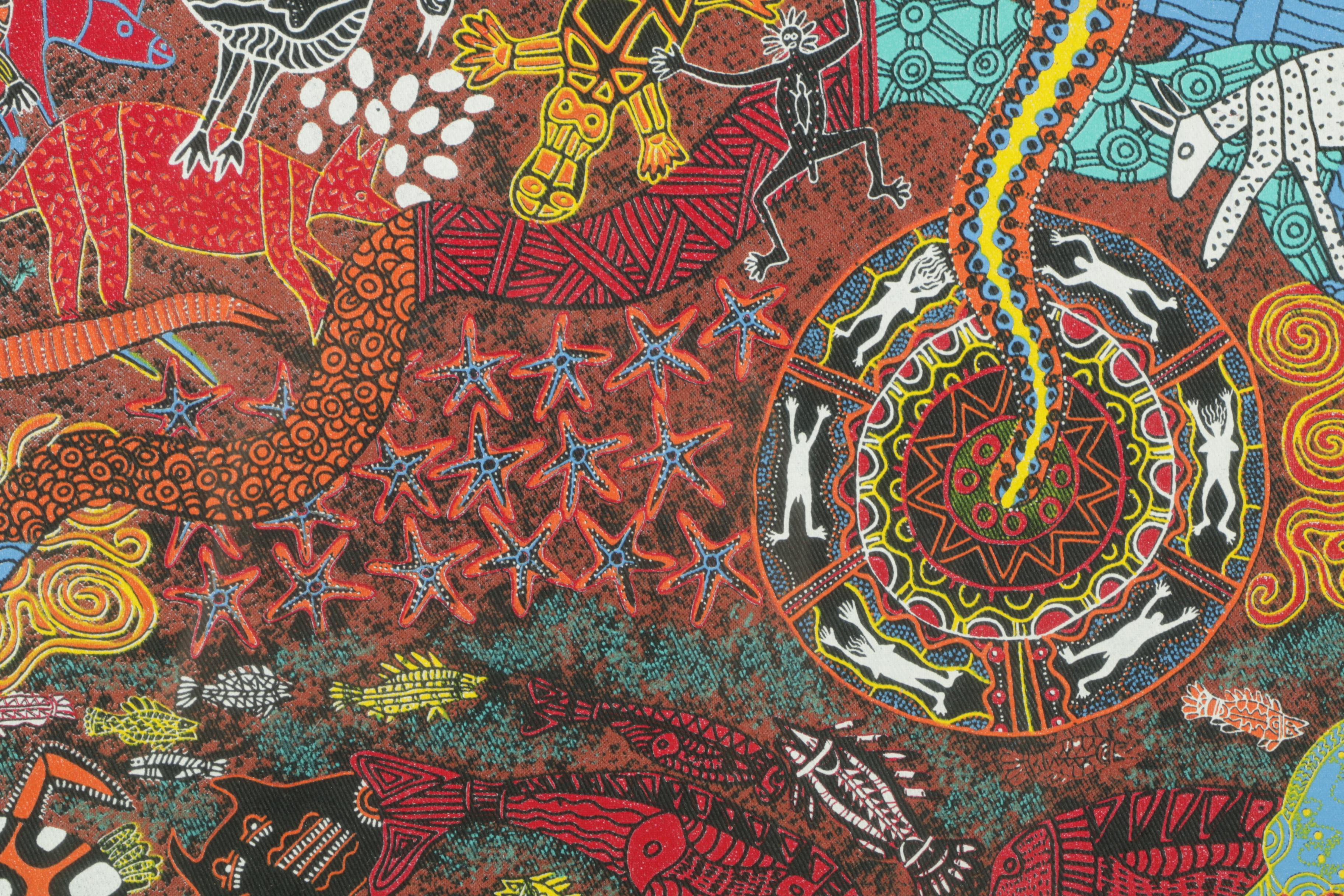 Saunders, Barsa and Williams Serigraph "Heart of My People"