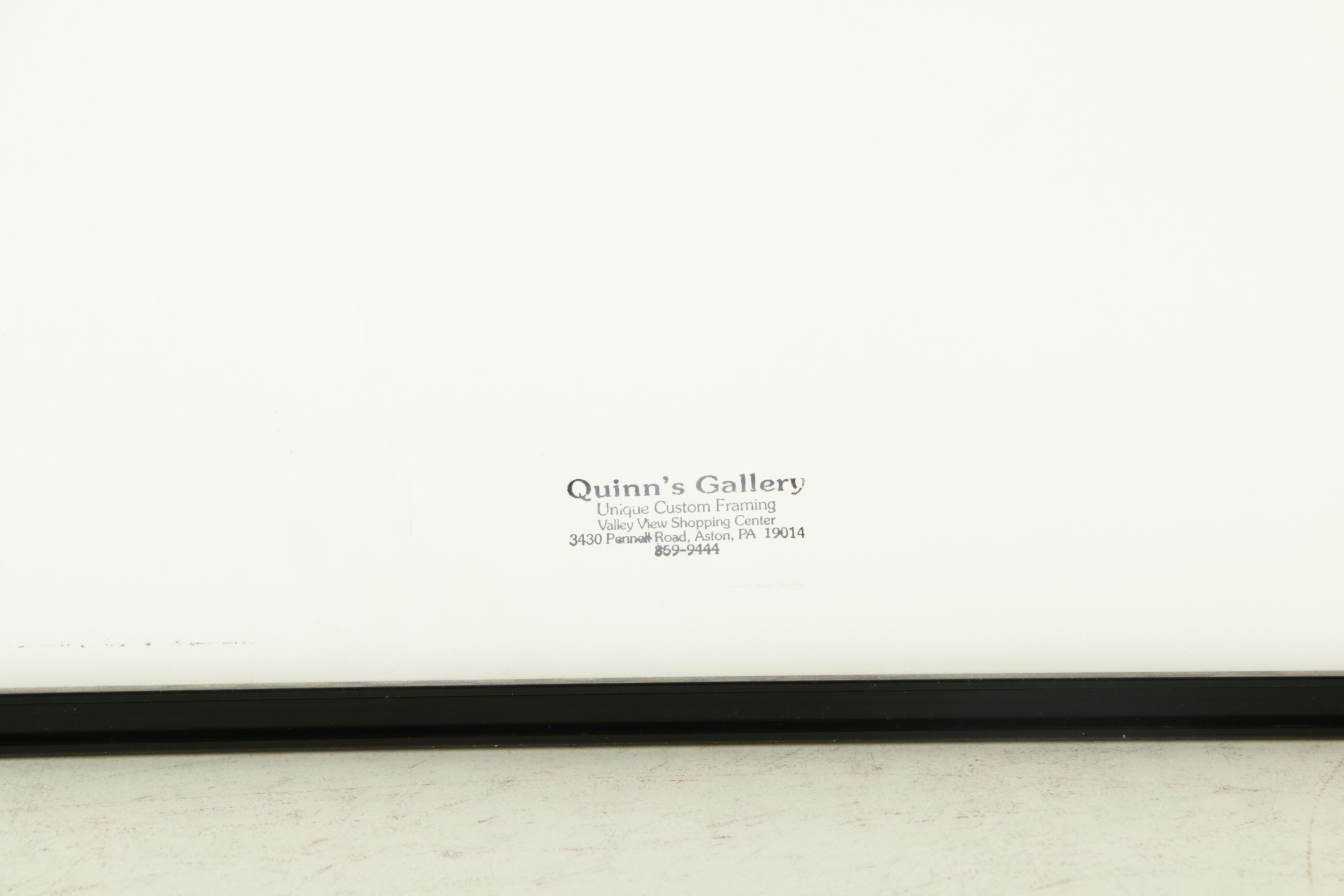 Offset Lithograph After René Vincent "Porto Ramos Pinto" Advertising Poster