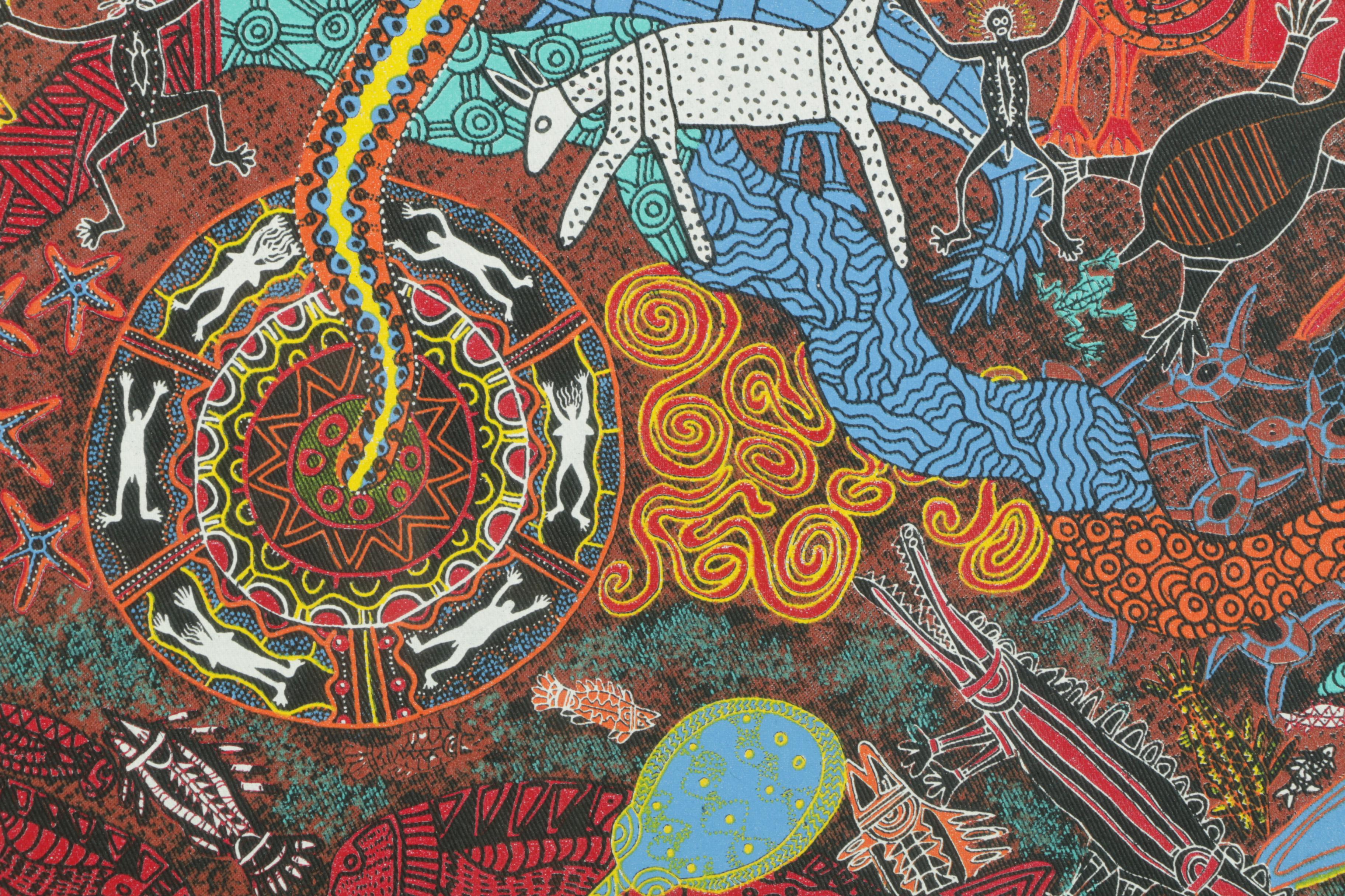 Saunders, Barsa and Williams Serigraph "Heart of My People"