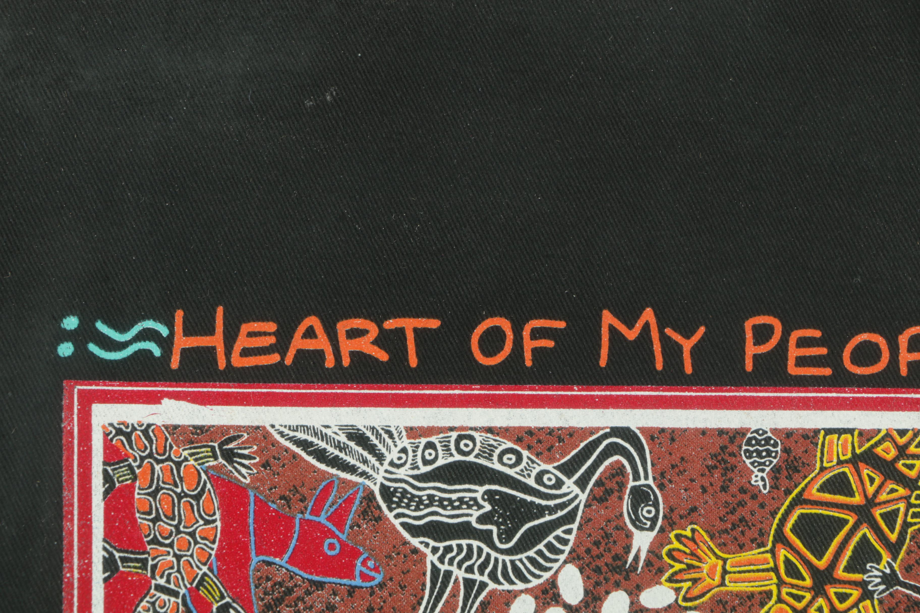 Saunders, Barsa and Williams Serigraph "Heart of My People"