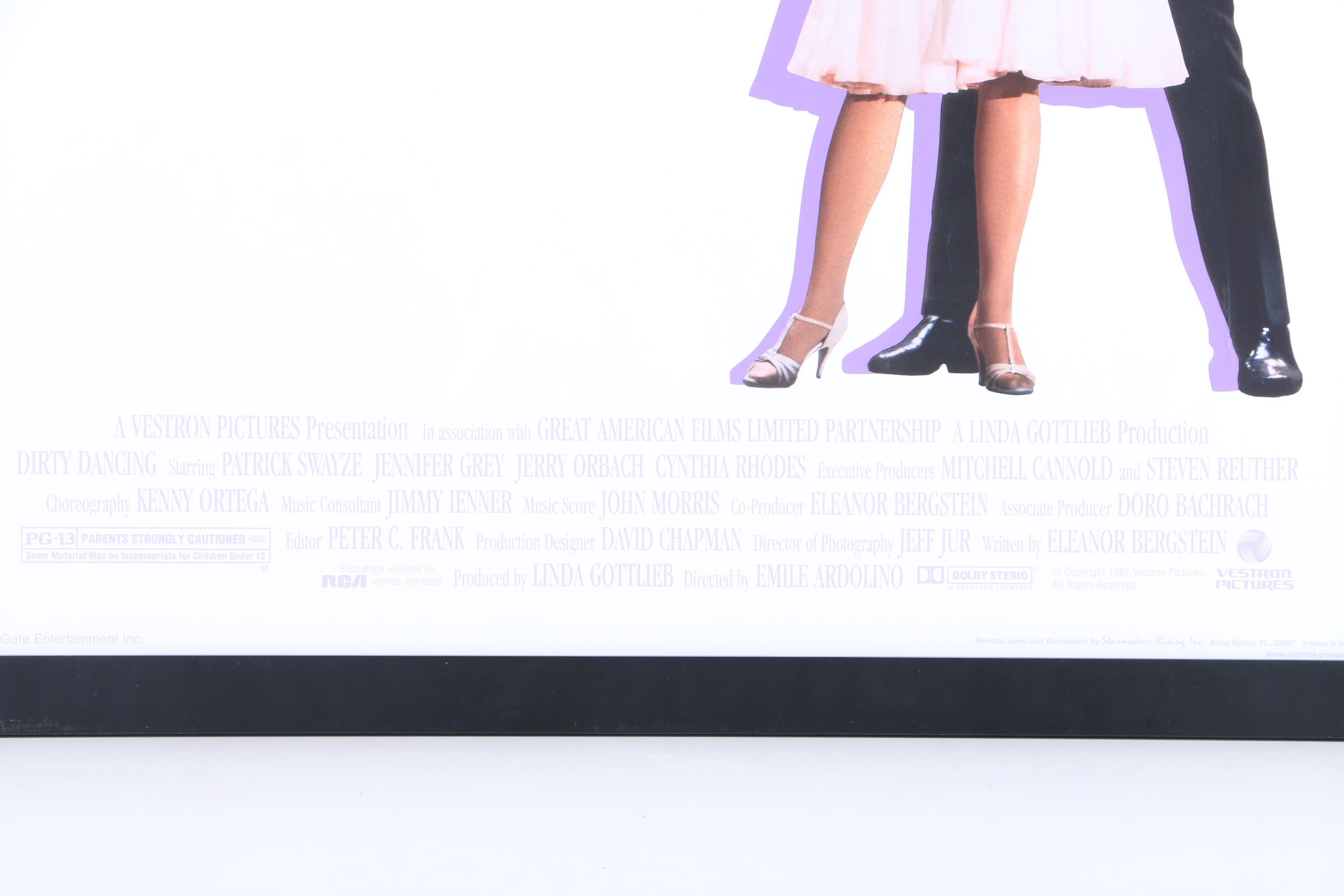 "Dirty Dancing" Reproduction Movie Poster