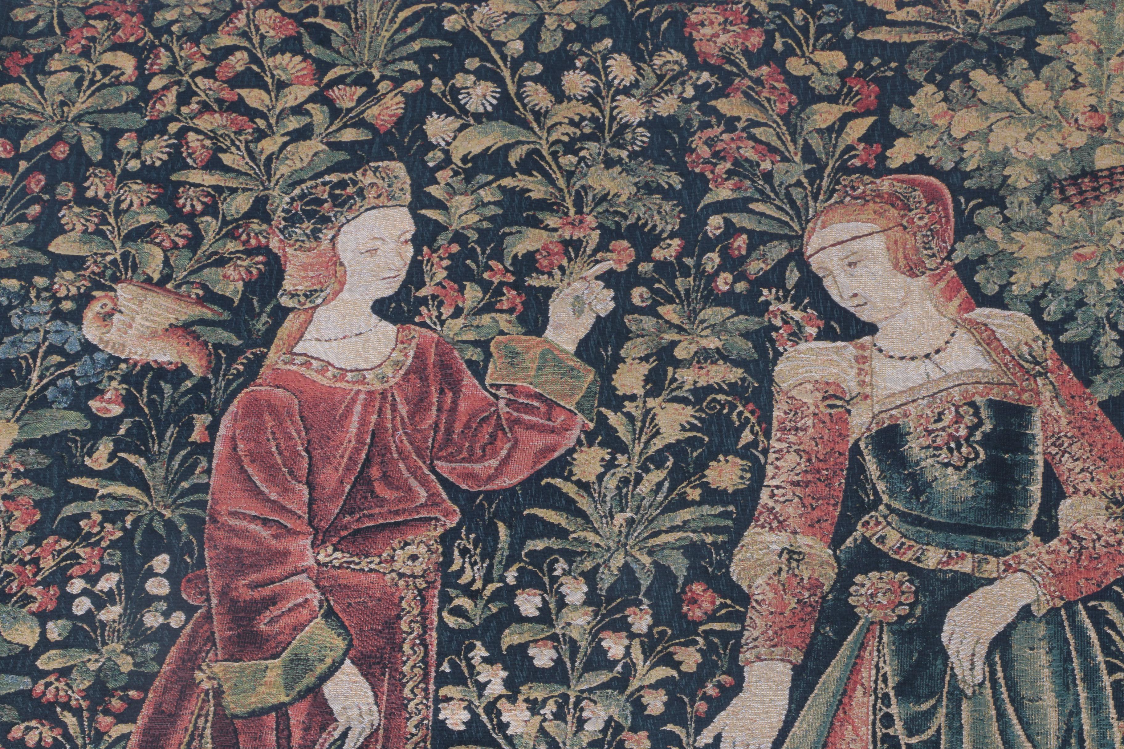 Flemisch Tapestry by Flanders Tapestries "La Promenade"