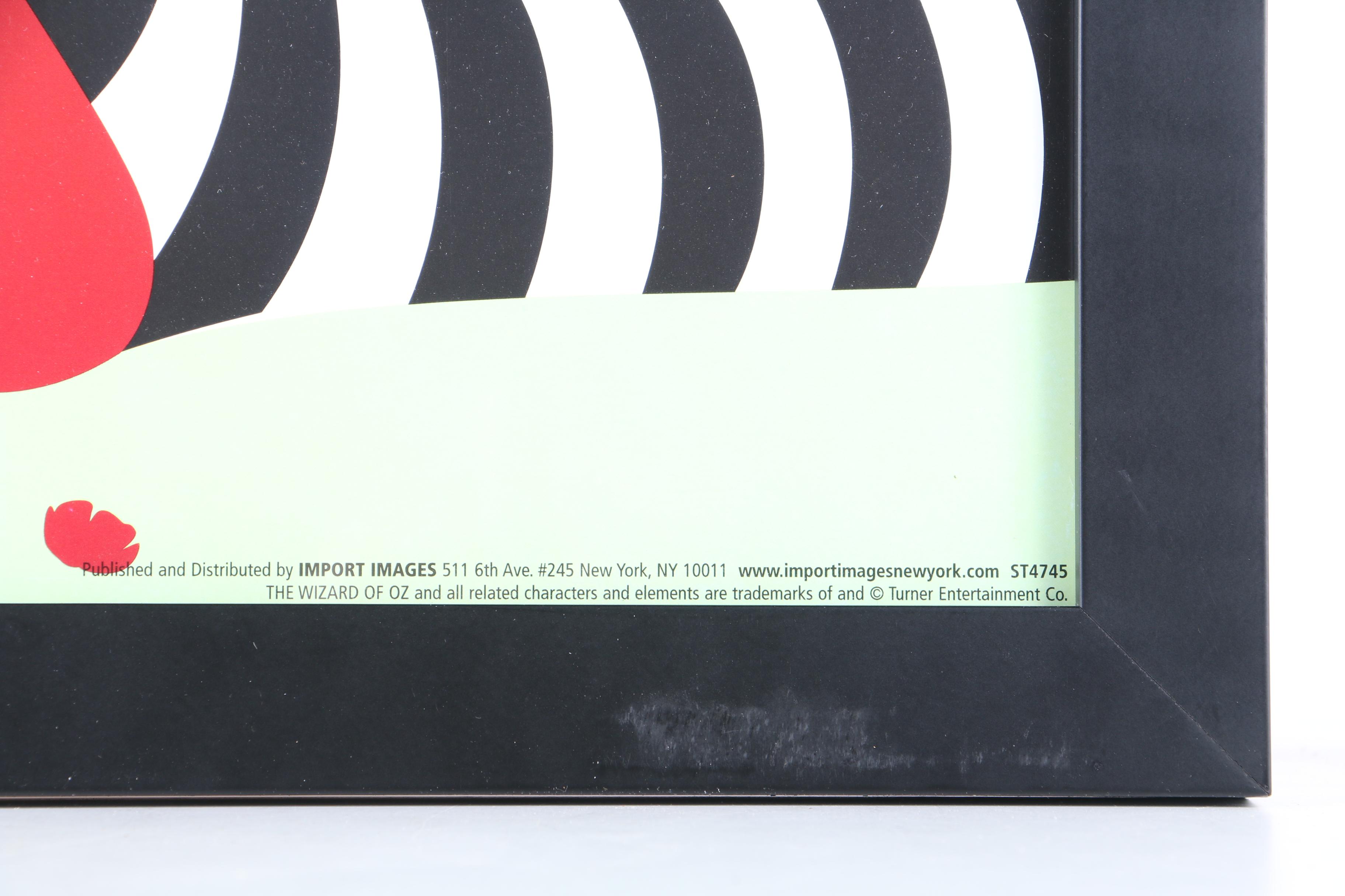 Offset Lithograph Movie Poster "The Wizard of Oz"