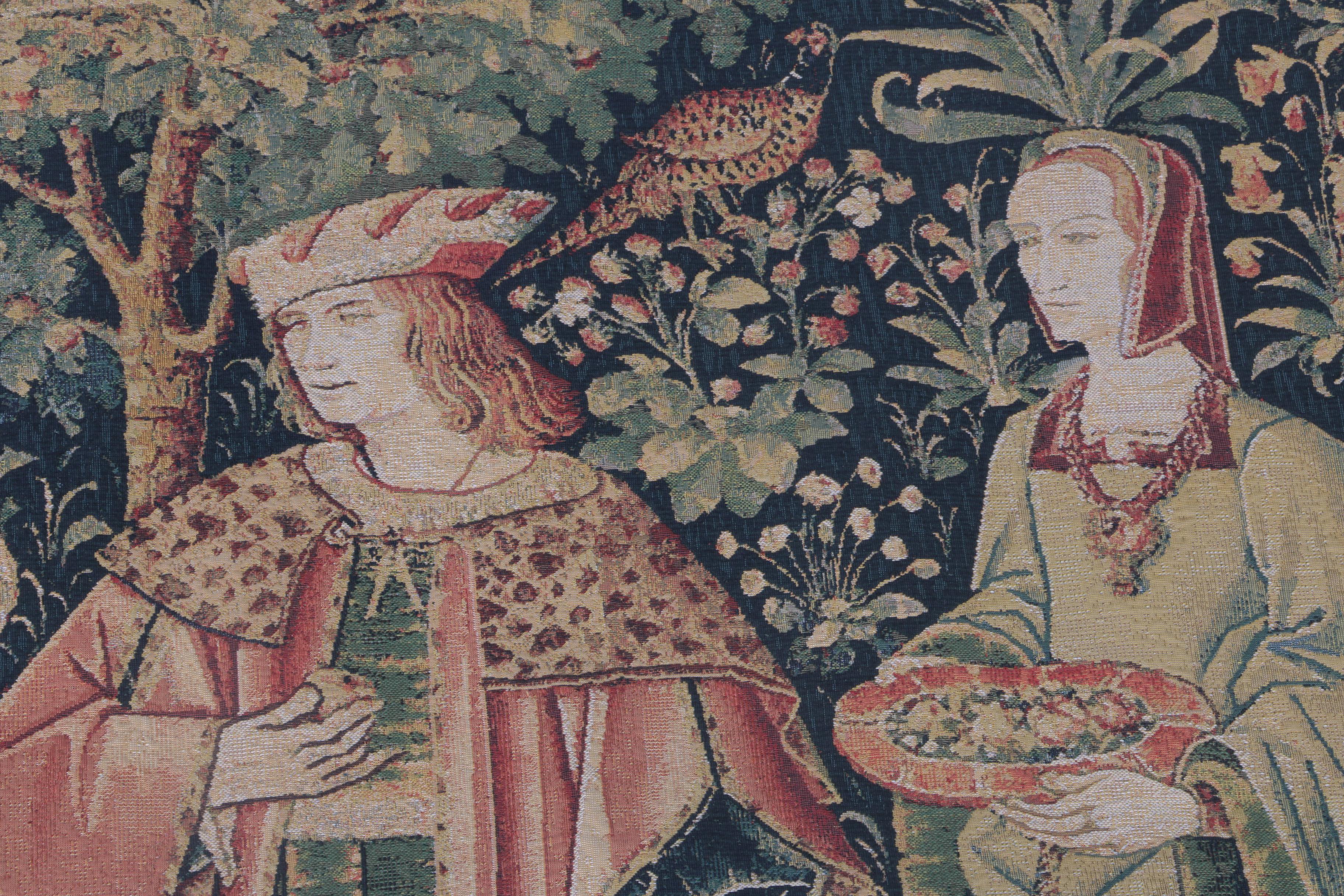 Flemisch Tapestry by Flanders Tapestries "La Promenade"