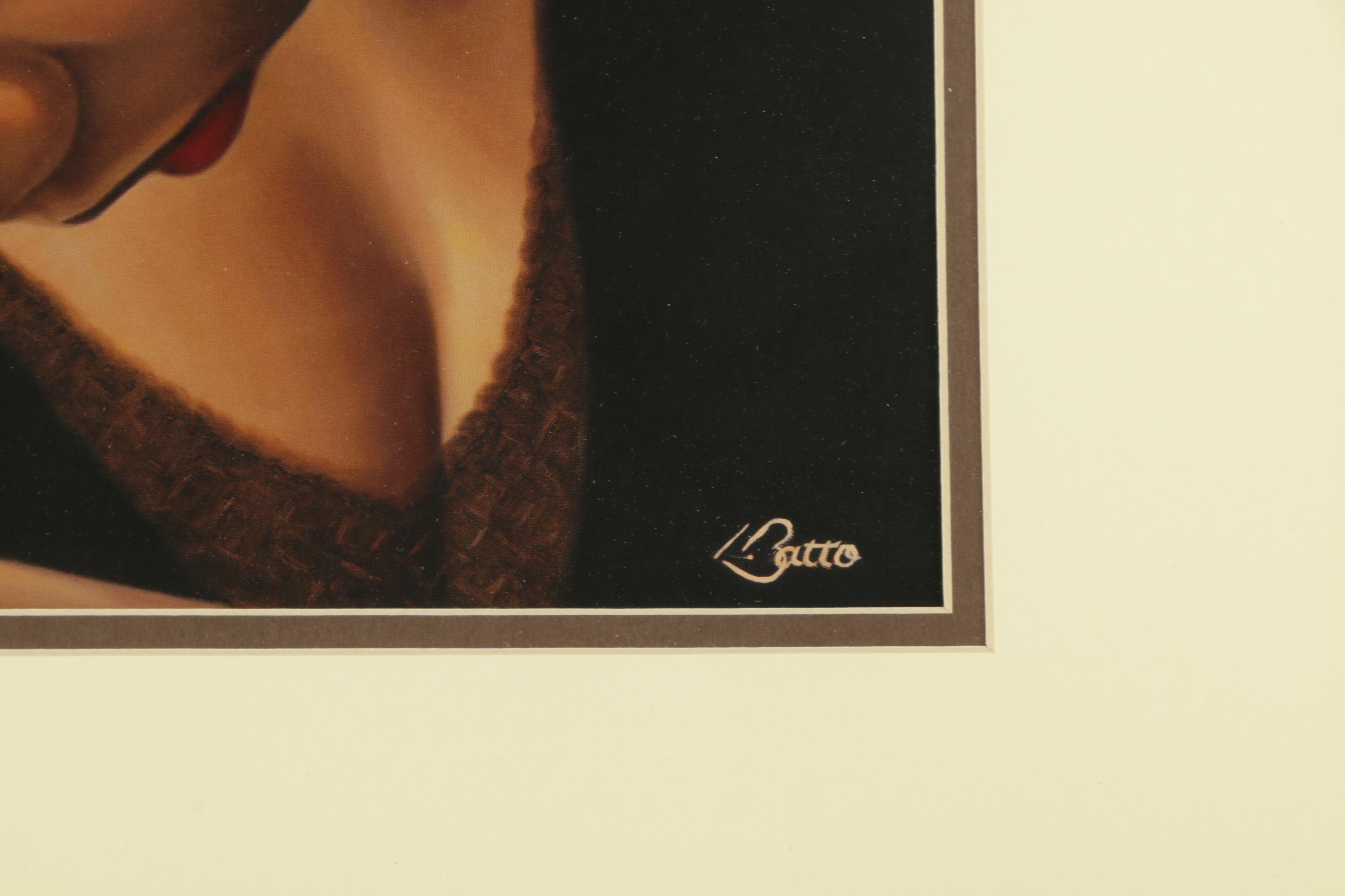 Offset Lithograph on Paper After Henry Battle "Time Well Spent"