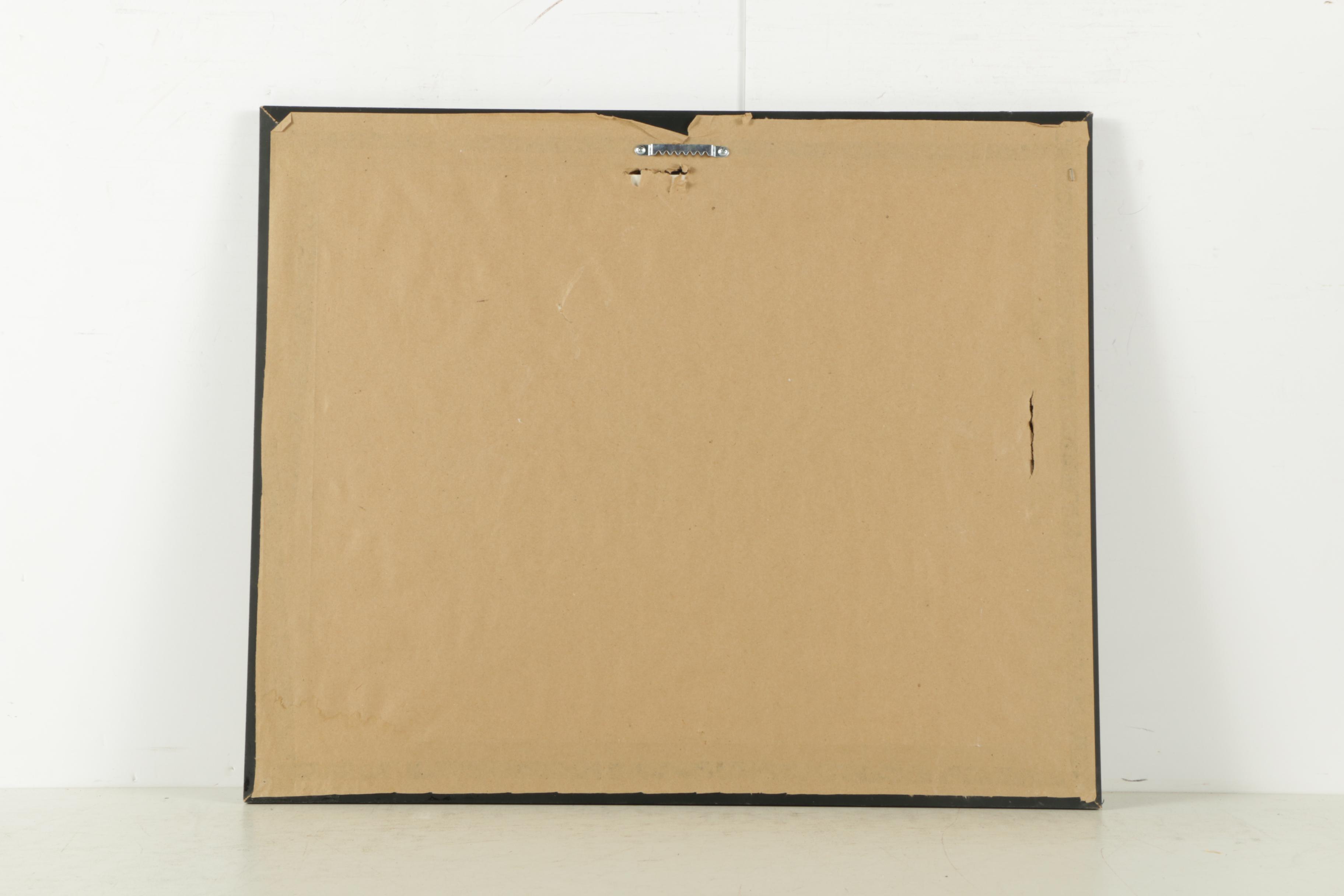 Offset Lithograph on Paper After Henry Battle "Time Well Spent"