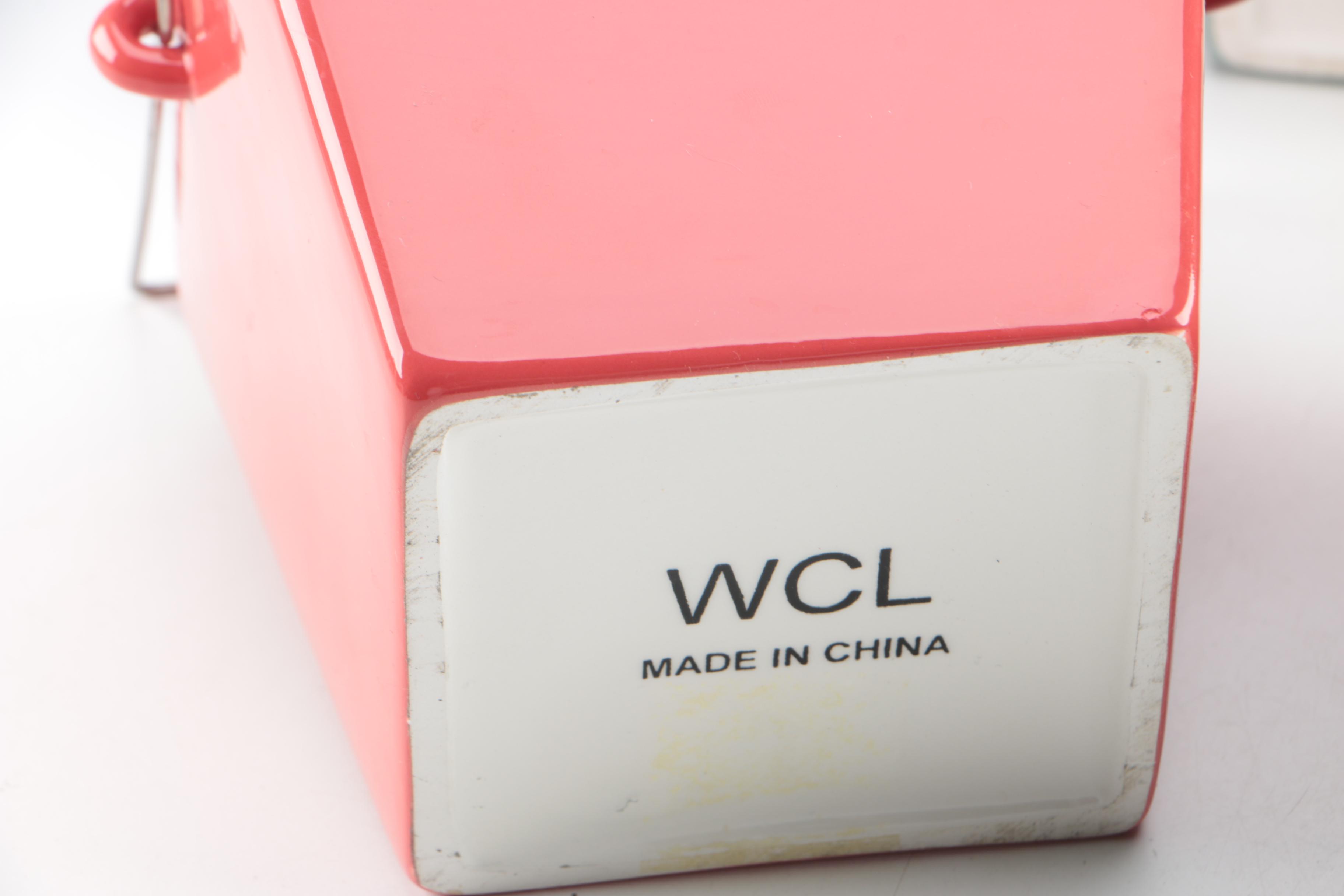 WCL Ceramic Take Out Box Containers