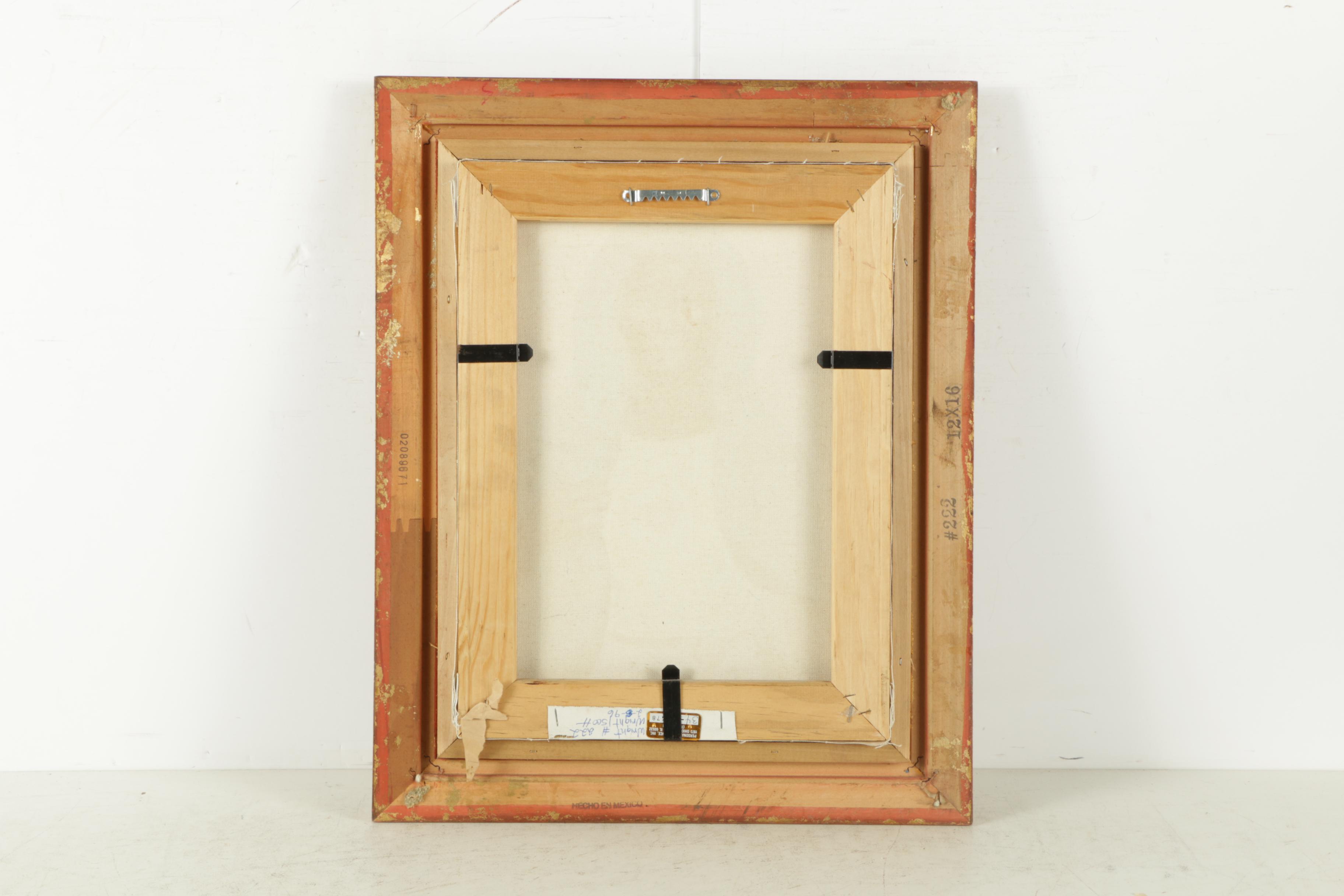 Oil Painting on Canvas Depicting Mary Mother of Jesus