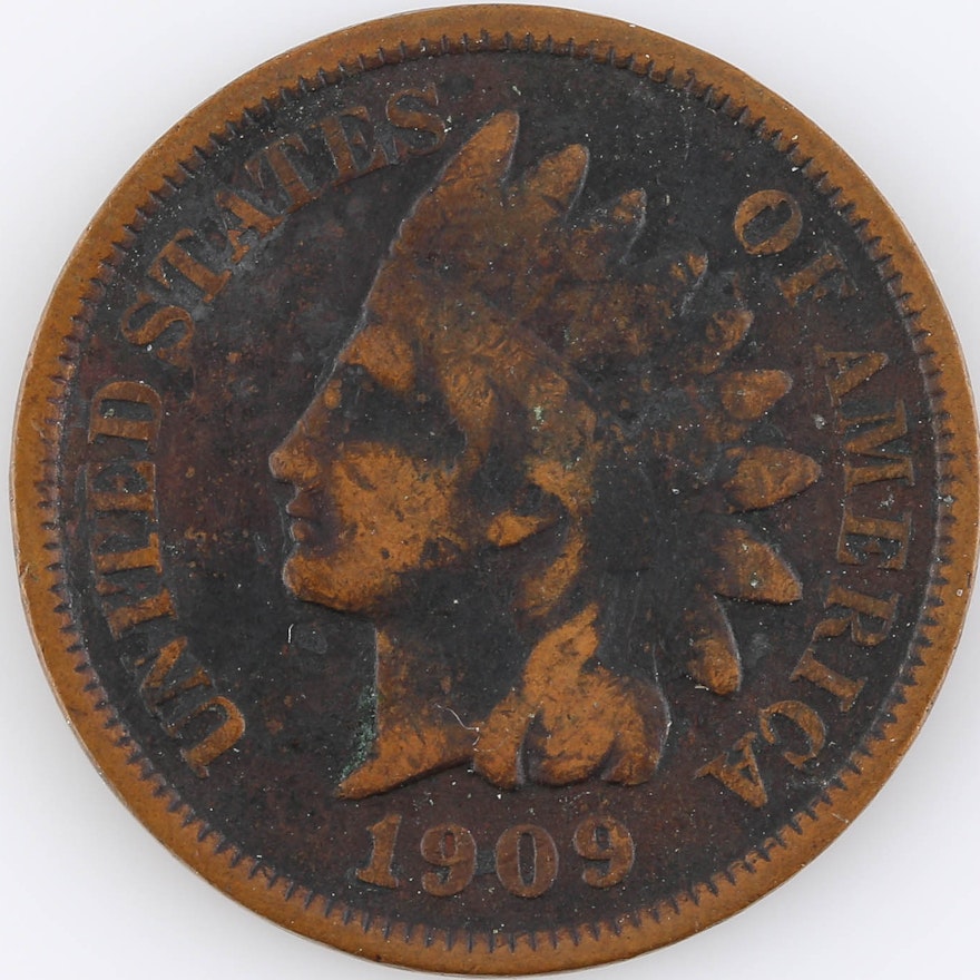 1909 Indian Head Cent