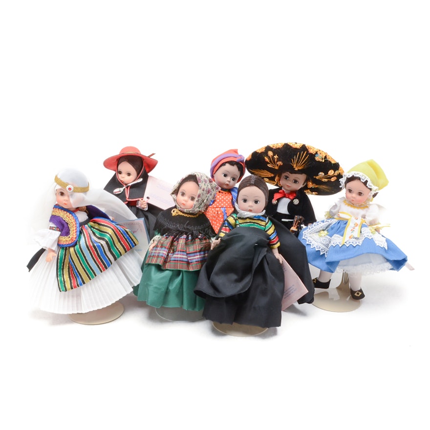 Collection of Madame Alexander Dolls