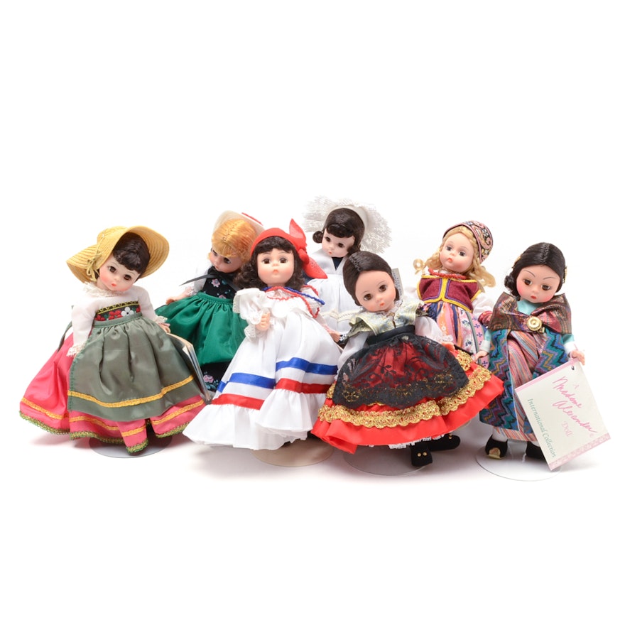 Collection of Madame Alexander Dolls