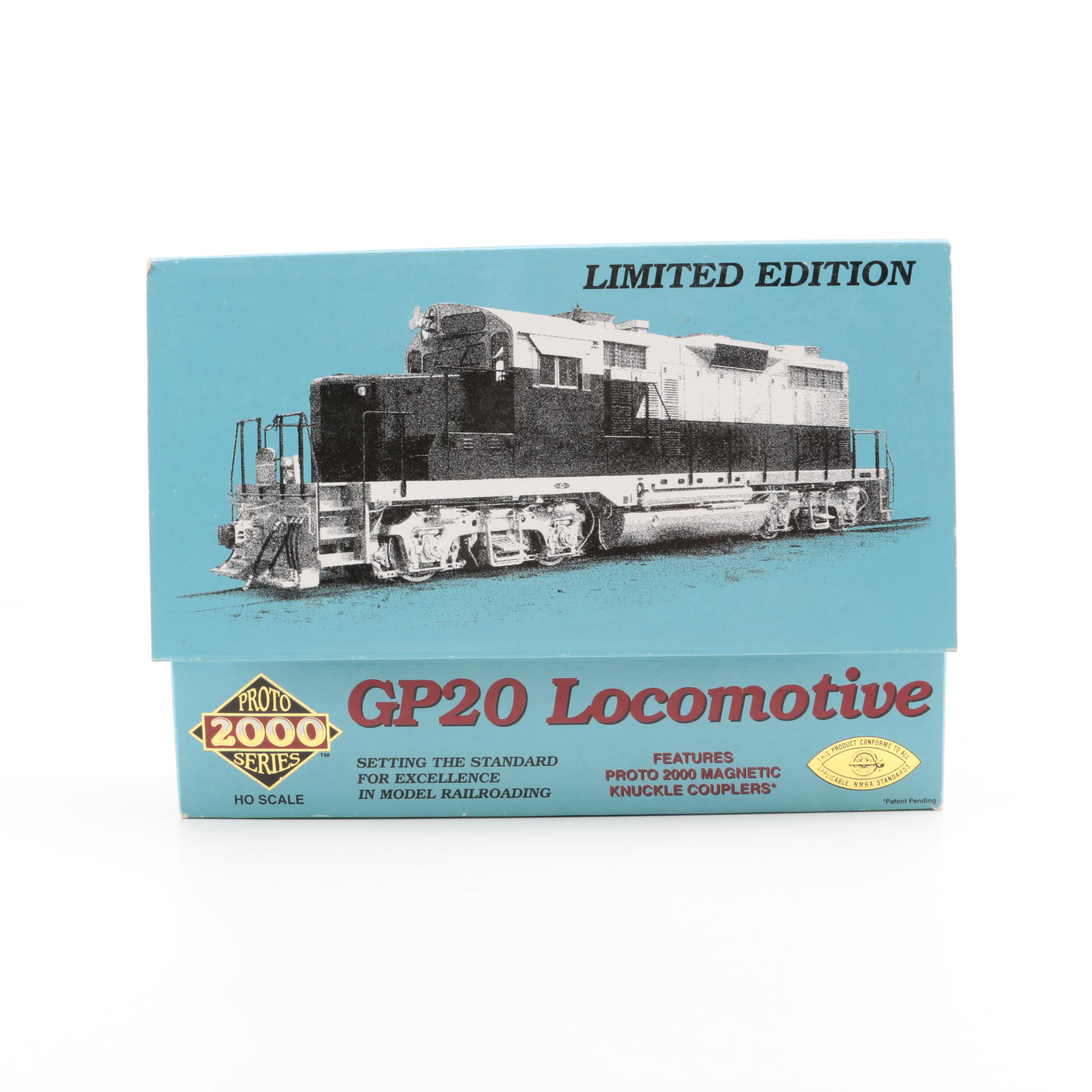 Life-Like Proto 2000 GP20 Burlington Route Locomotive