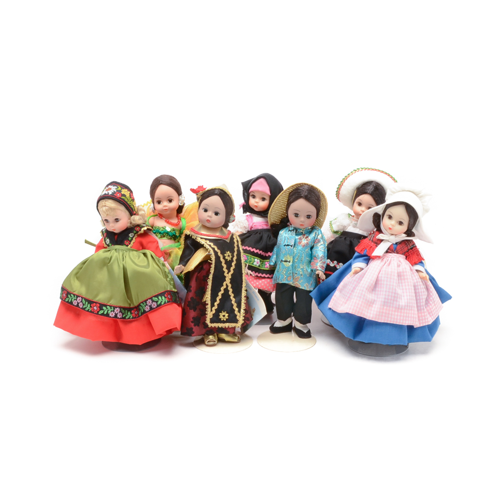 Collection of Madame Alexander Dolls