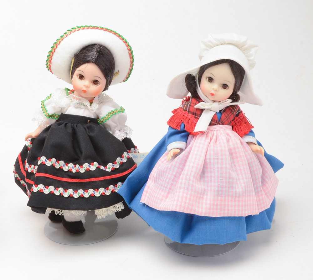 Collection of Madame Alexander Dolls