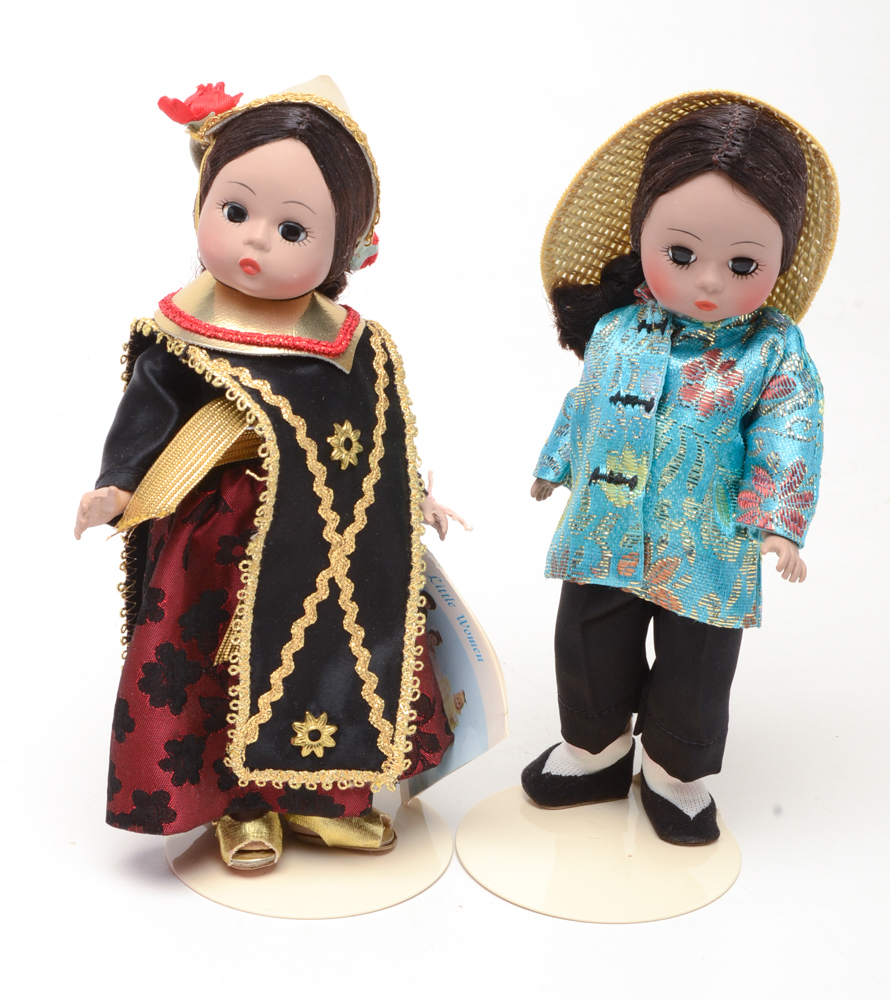 Collection of Madame Alexander Dolls