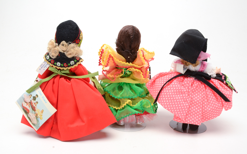 Collection of Madame Alexander Dolls
