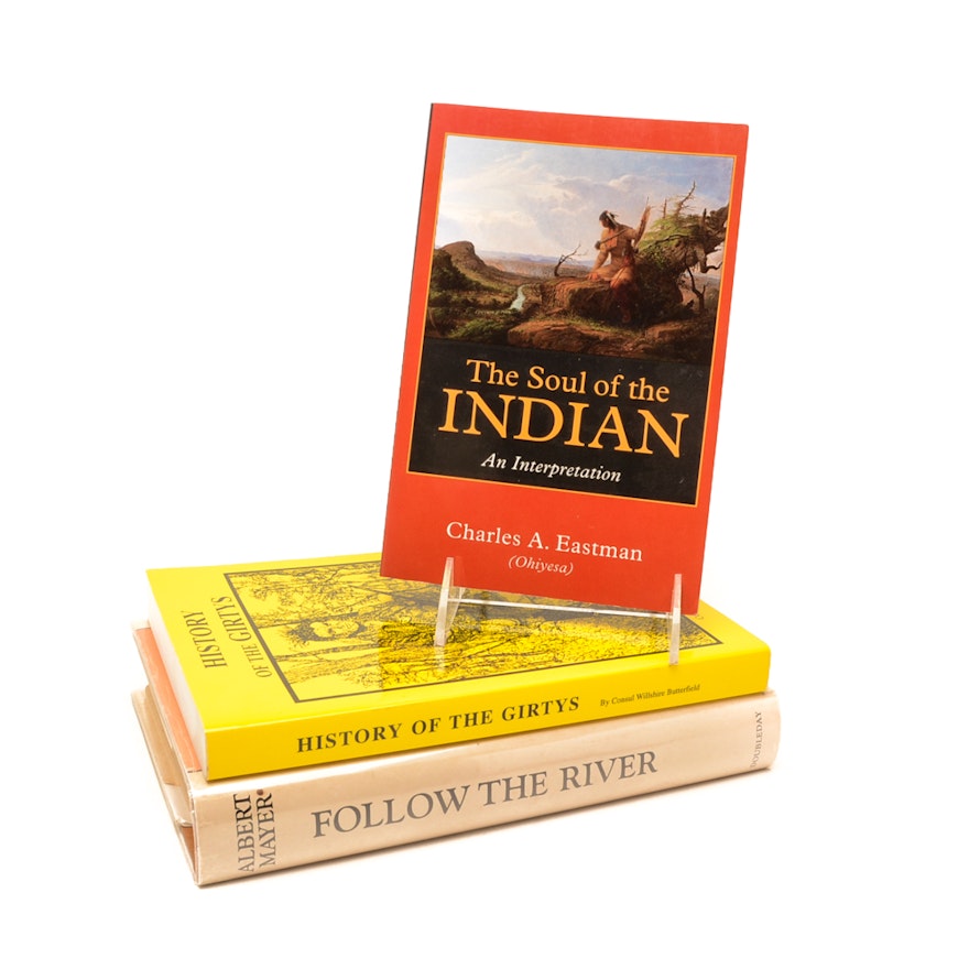 Collection of Books on the American Frontier and Wilderness