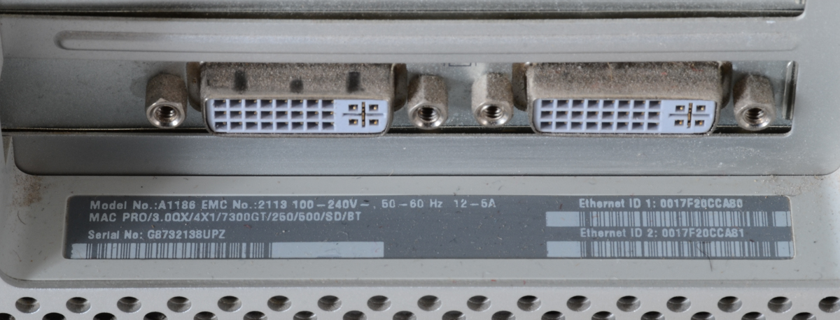 Mac Pro Desktop Tower